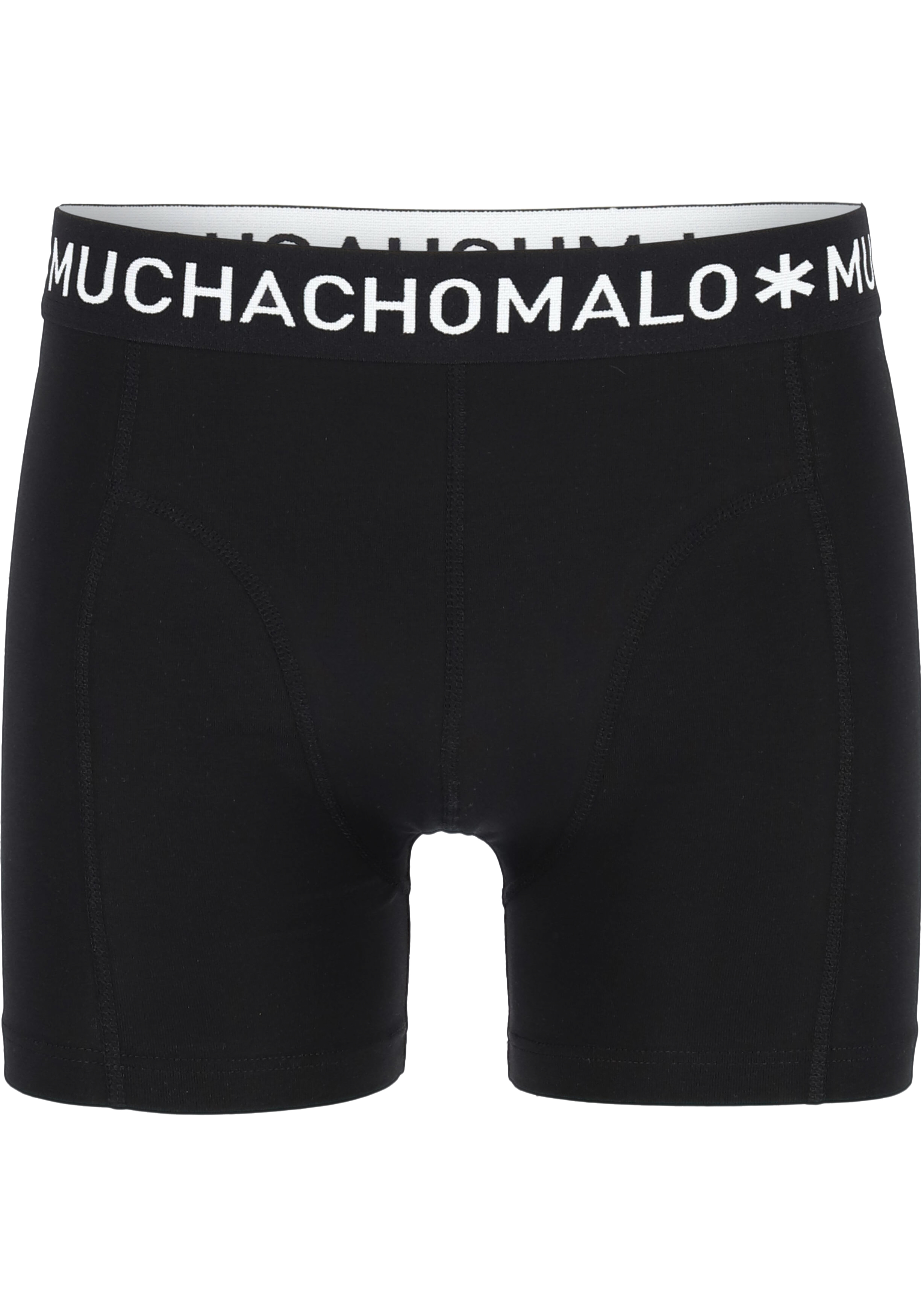 Sloppenwijk Kameel badminton Muchachomalo boxershorts, 2-pack, zwart - Gratis bezorgd