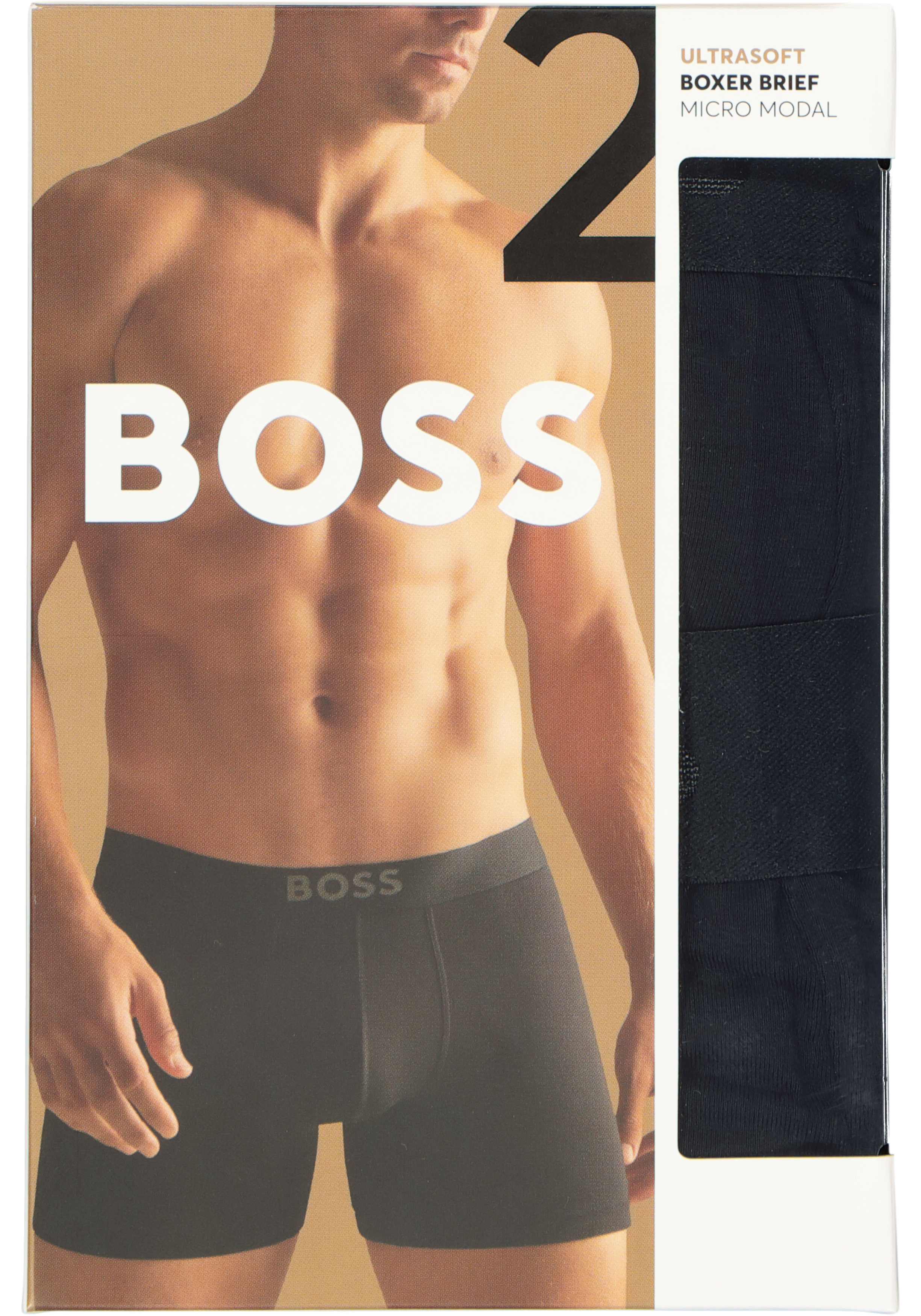 HUGO BOSS Ultrasoft boxer briefs (2-pack), heren boxers normale lengte -  SALE met kortingen tot 70%