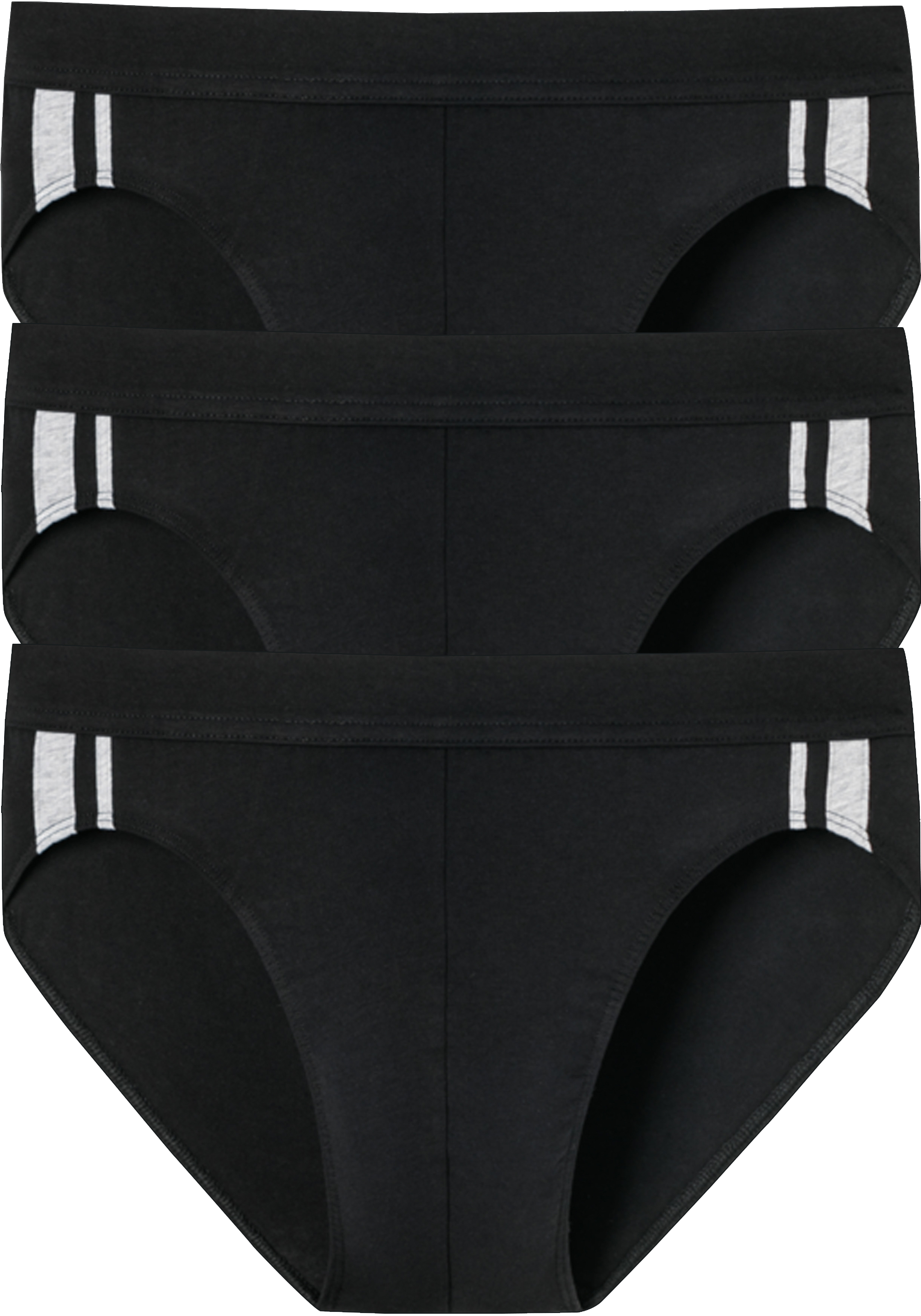 belediging badge tragedie SCHIESSER 95/5 Stretch rio slips (3-pack), zwart - SALE tot 50% korting