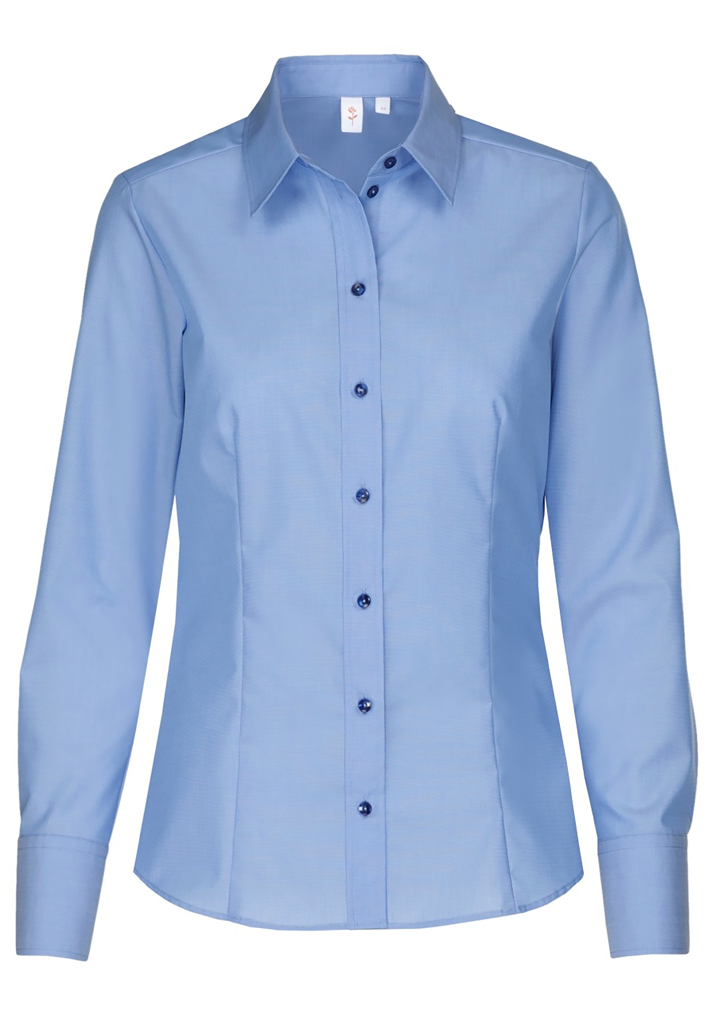 Whirlpool frequentie solide Seidensticker dames blouse regular fit, blauw - Shop de nieuwste  voorjaarsmode