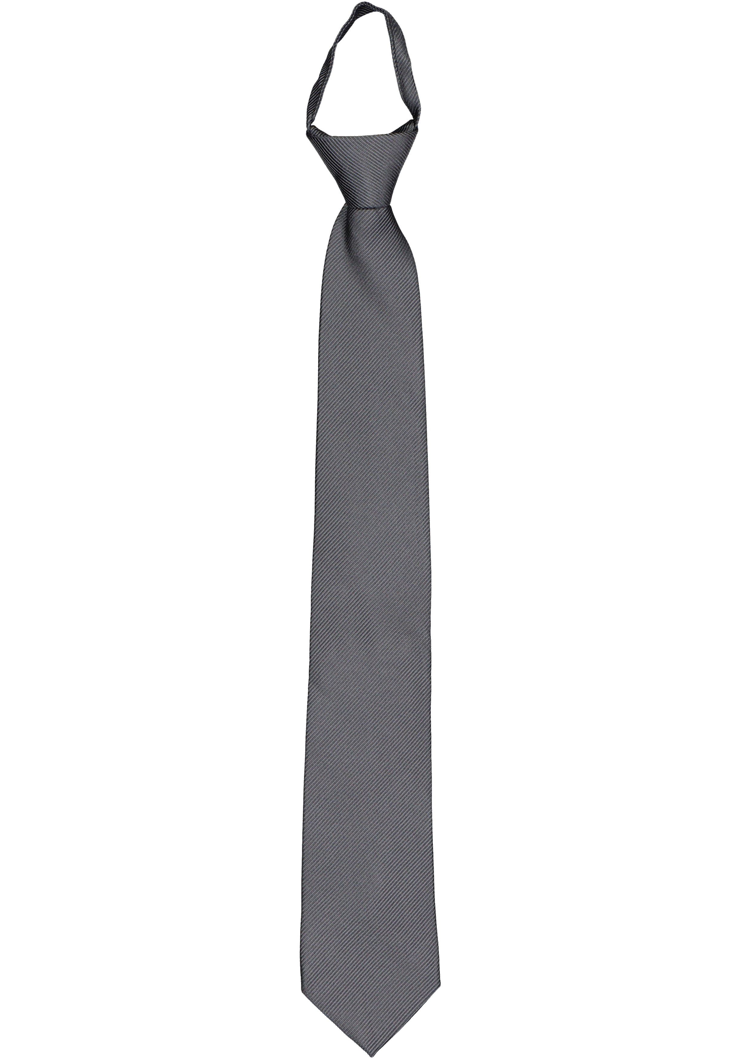 Normaal gesproken Een trouwe briefpapier Pelucio voorgeknoopte stropdas met rits, antraciet grijs - Shop de nieuwste  voorjaarsmode