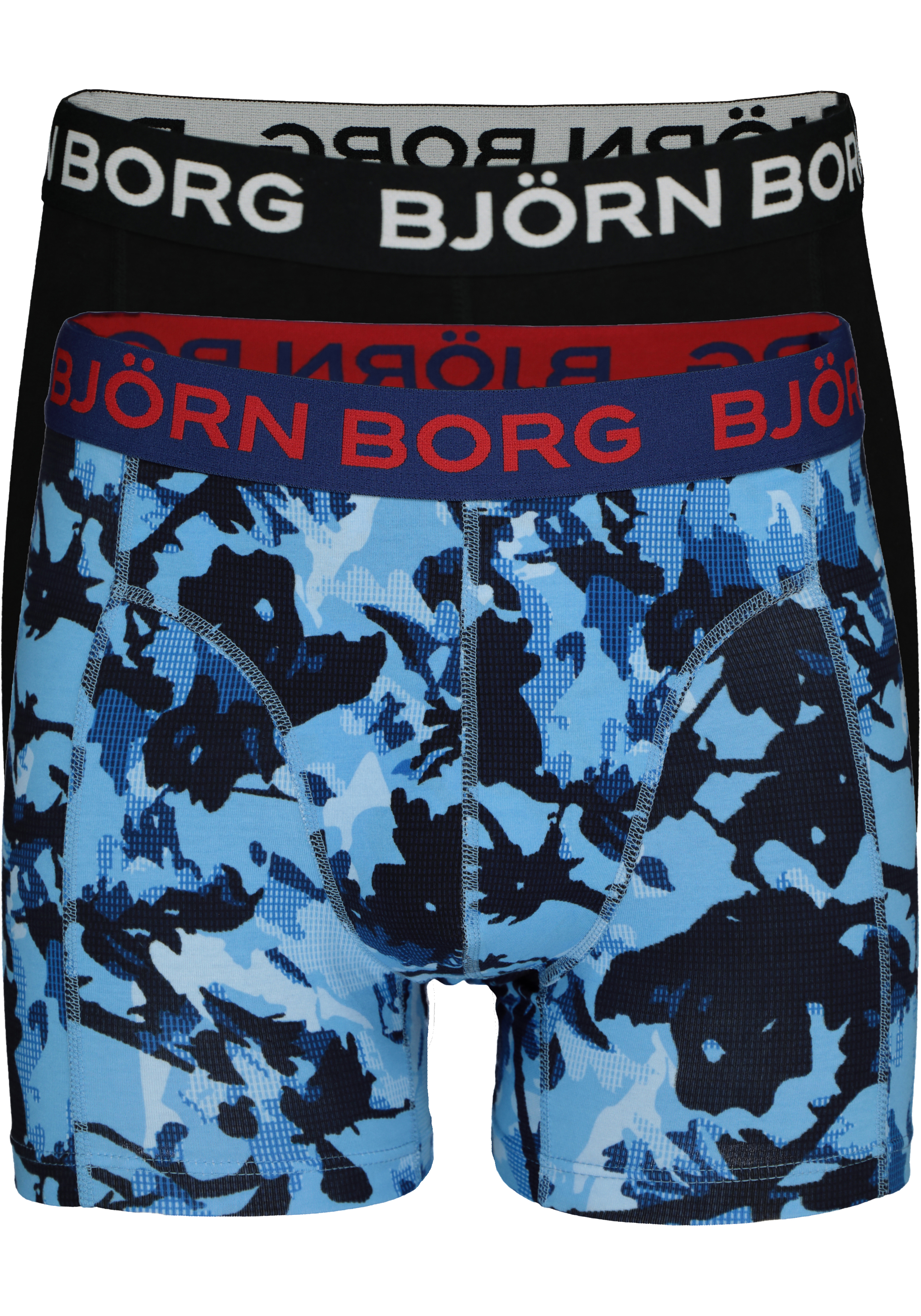 smeren nederlaag kromme Bjorn Borg Cotton Stretch Shorts (2-pack), heren boxers normale lengte,...  - SALE tot 70% korting