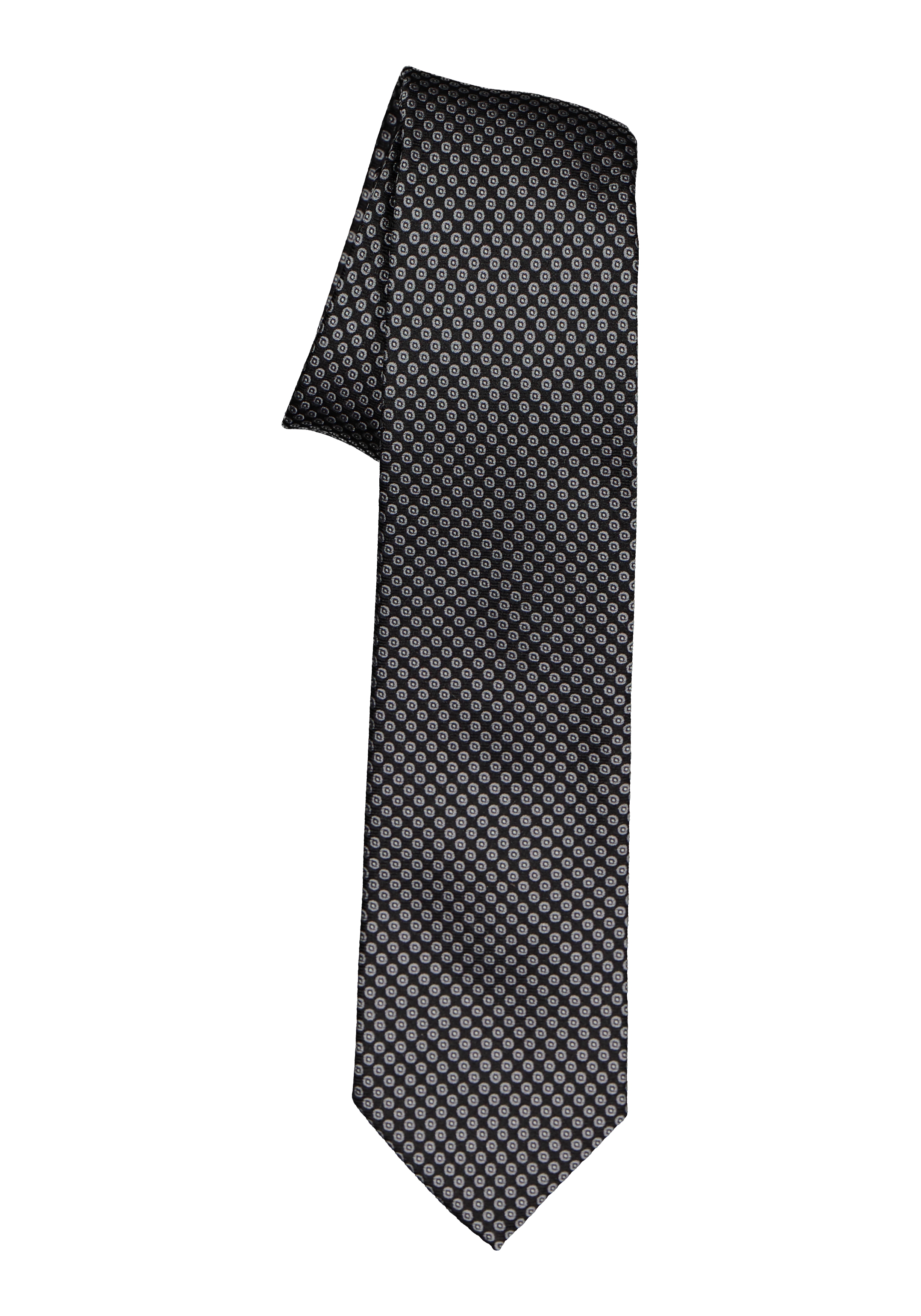 oppervlakte alliantie gesponsord Michaelis stropdas, zwart dessin - Shop de nieuwste voorjaarsmode