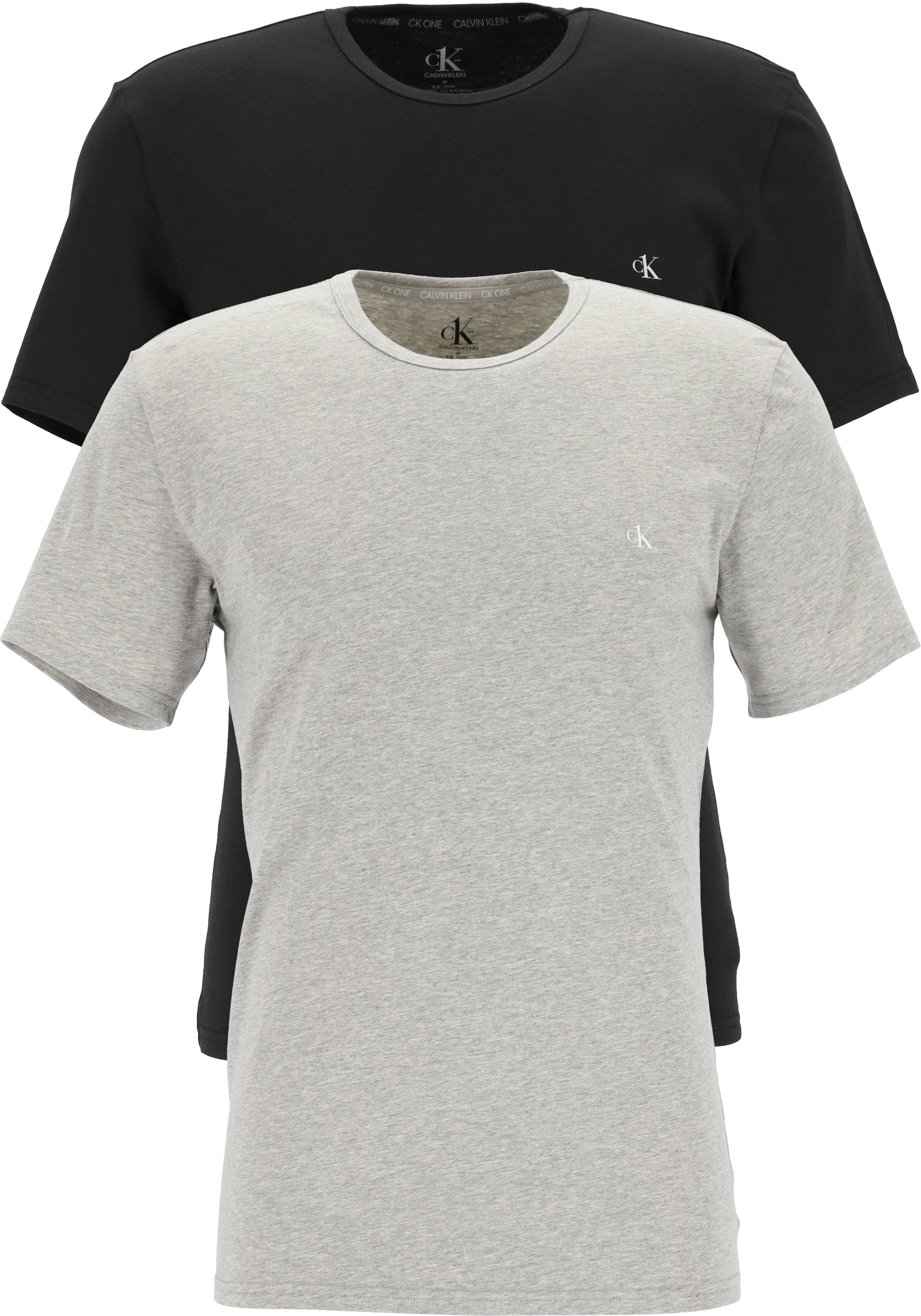 vervolgens schouder Eindeloos Calvin Klein CK ONE cotton crew neck T-shirts (2-pack), heren T-shirts... -  Zomer SALE tot 50% korting
