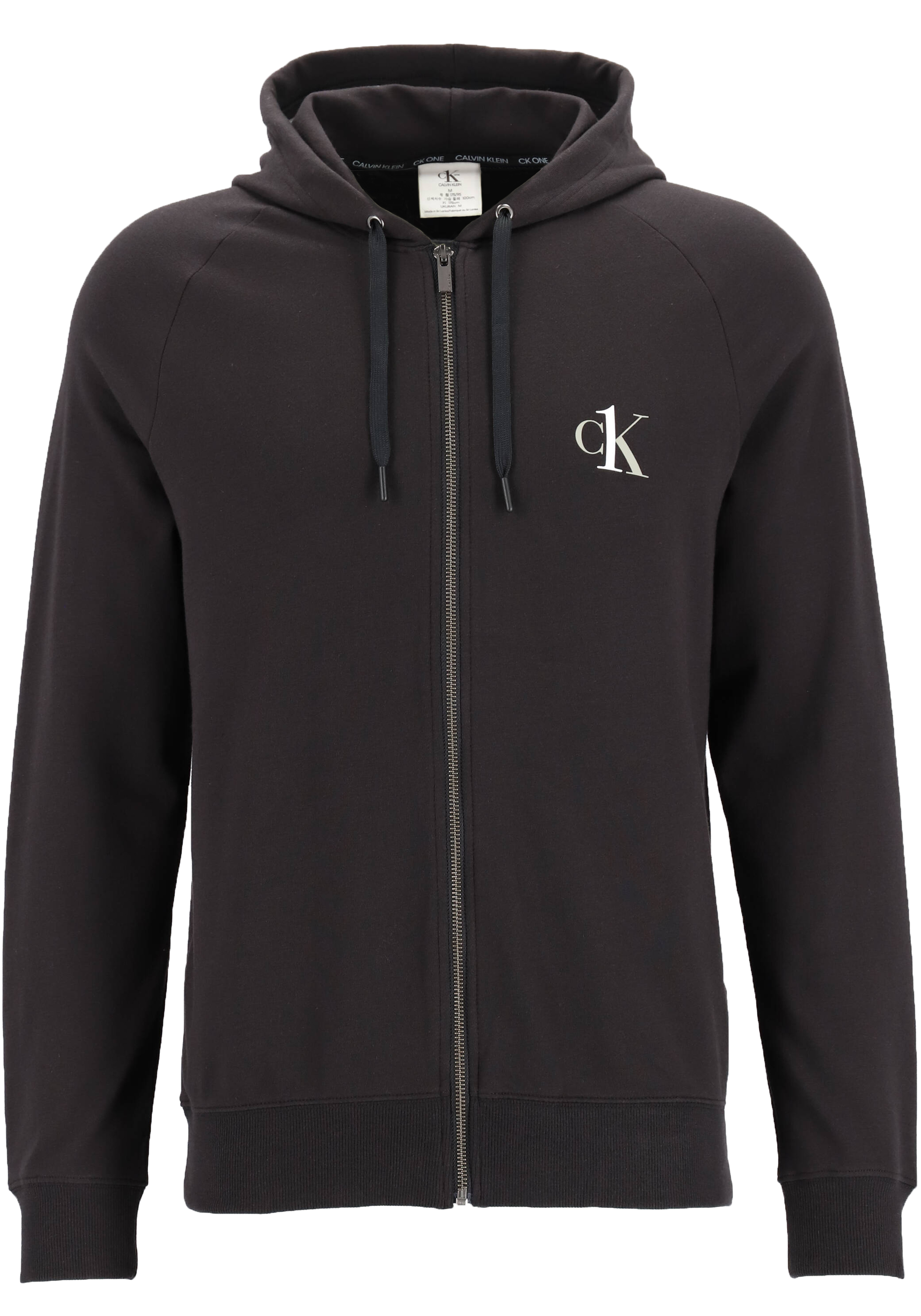 beddengoed Geletterdheid Gepolijst Calvin Klein CK ONE lounge hoodie, heren sweatvest met rits en capuchon,...  - Zomer SALE tot 50% korting