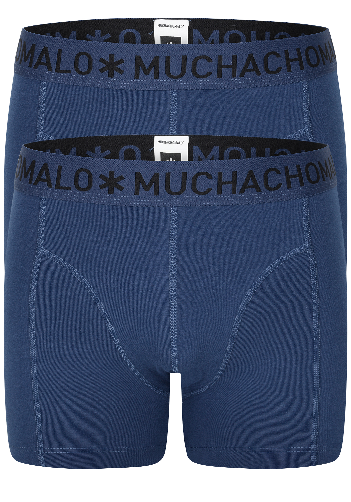 straffen vervormen knal Muchachomalo boxershorts, 2-pack, blauw - SALE tot 70% korting