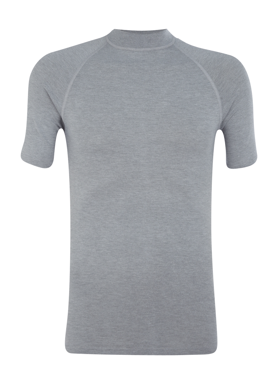 Zeeslak Heerlijk Verslaafd RJ Bodywear, thermo T-shirt, grijs - Gratis bezorgd
