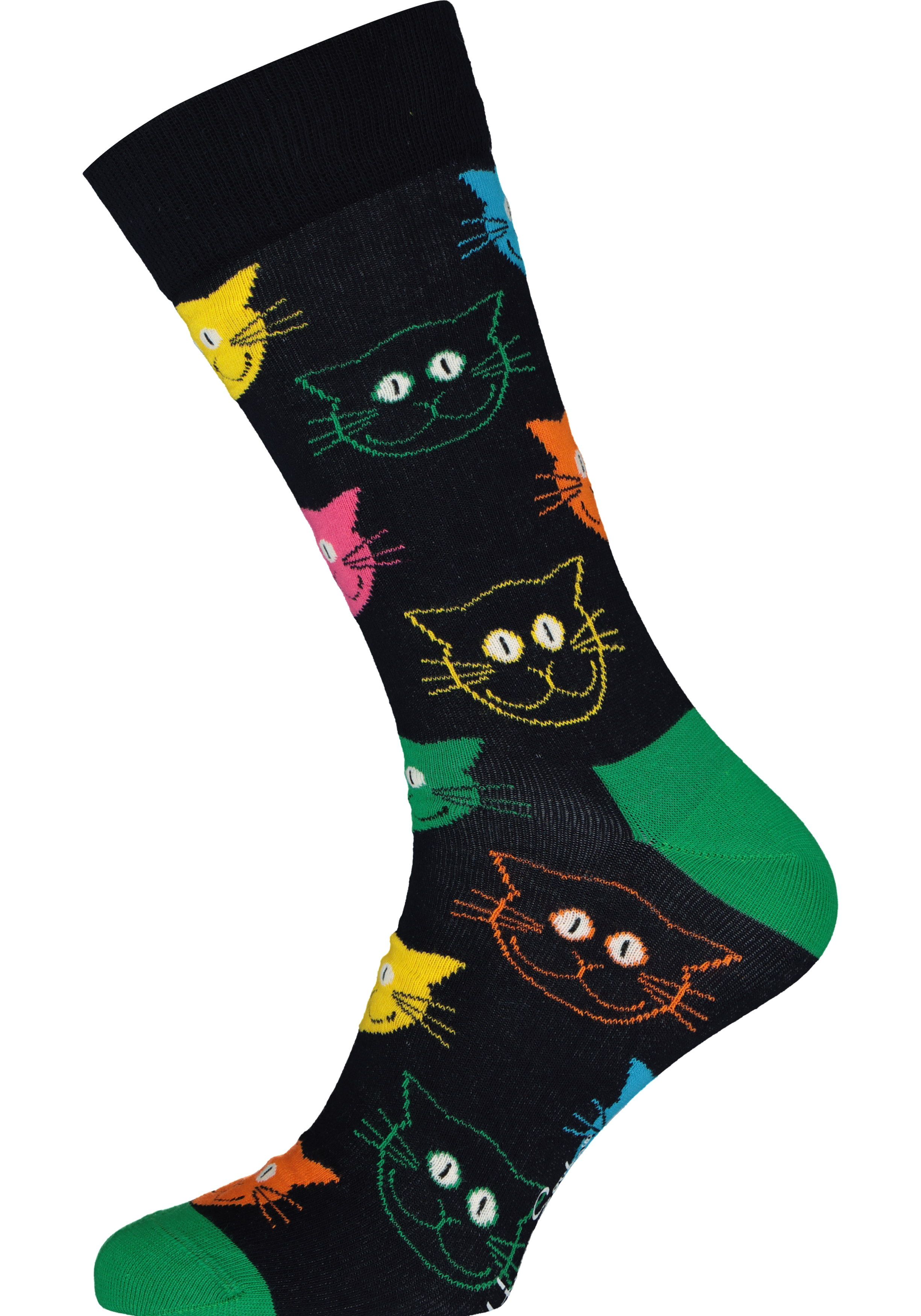 Happy Socks Mixed Cat Socks Gift Set (3-pack)