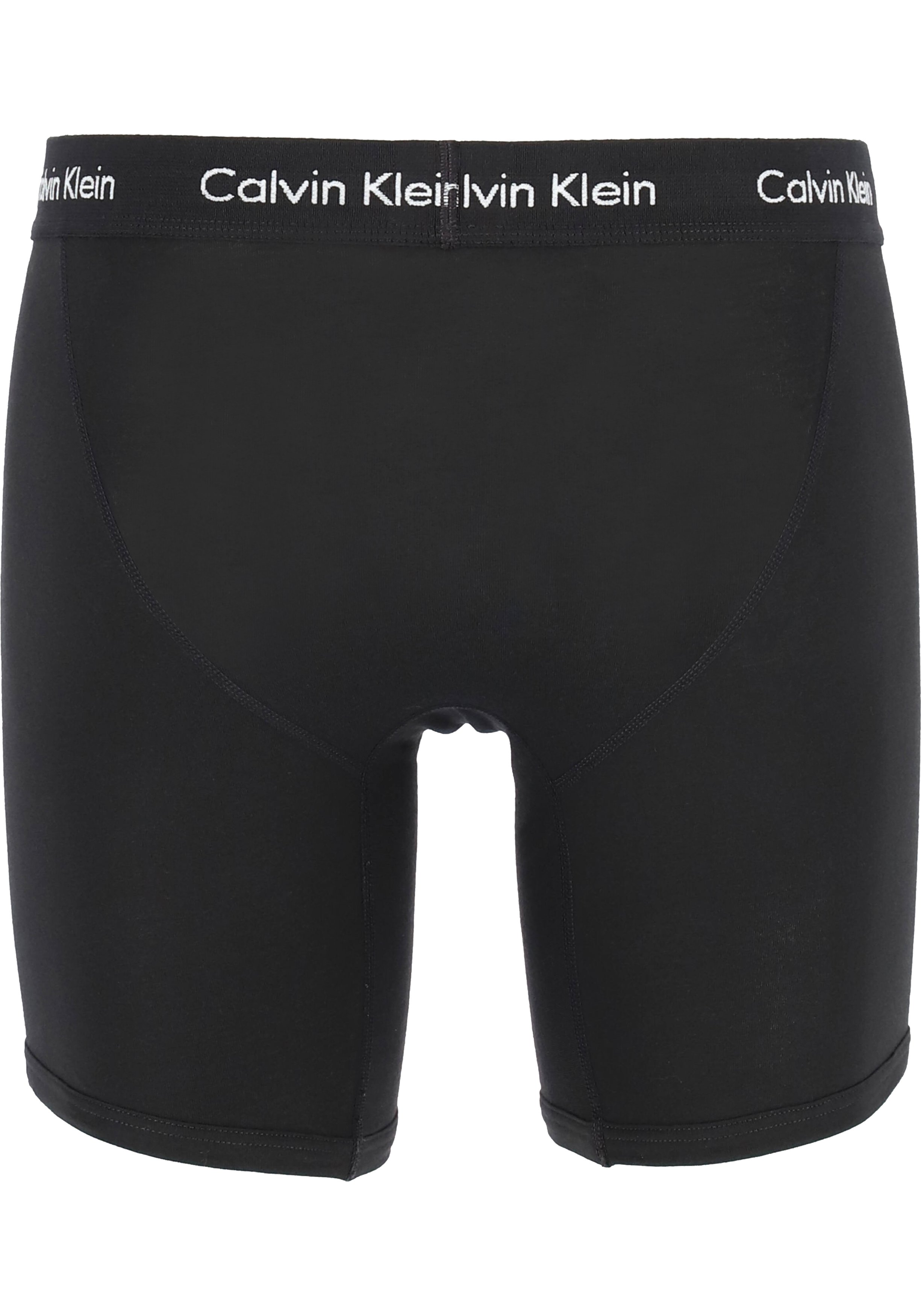 Calvin Klein Modern Essentials boxer brief (1-pack), heren boxer lang met gulp, zwart