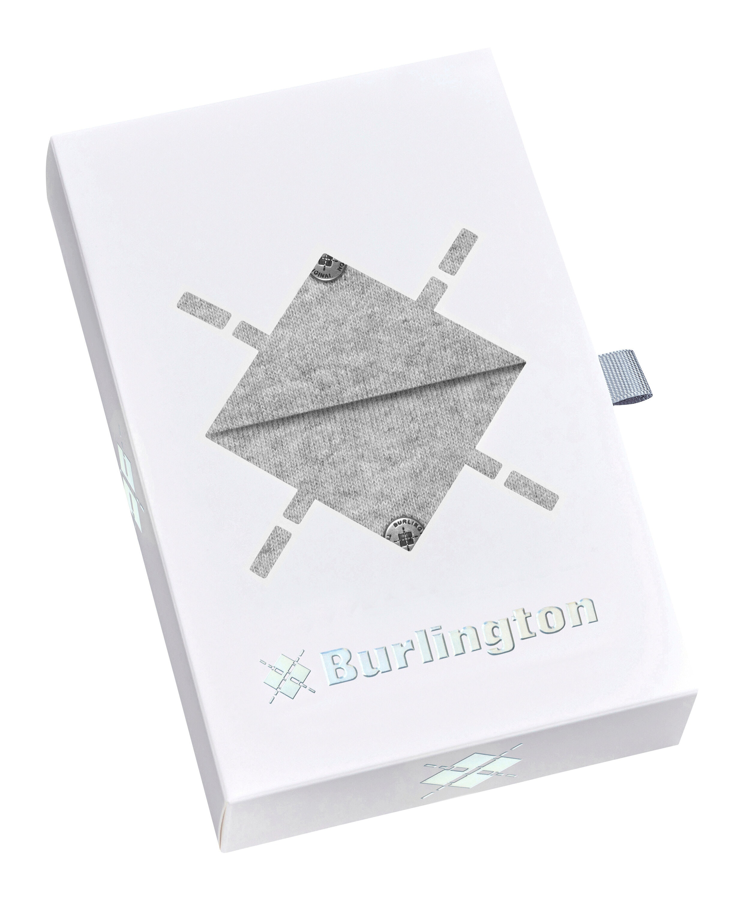 Burlington Basic Gift Box herensokken, lichtgrijs