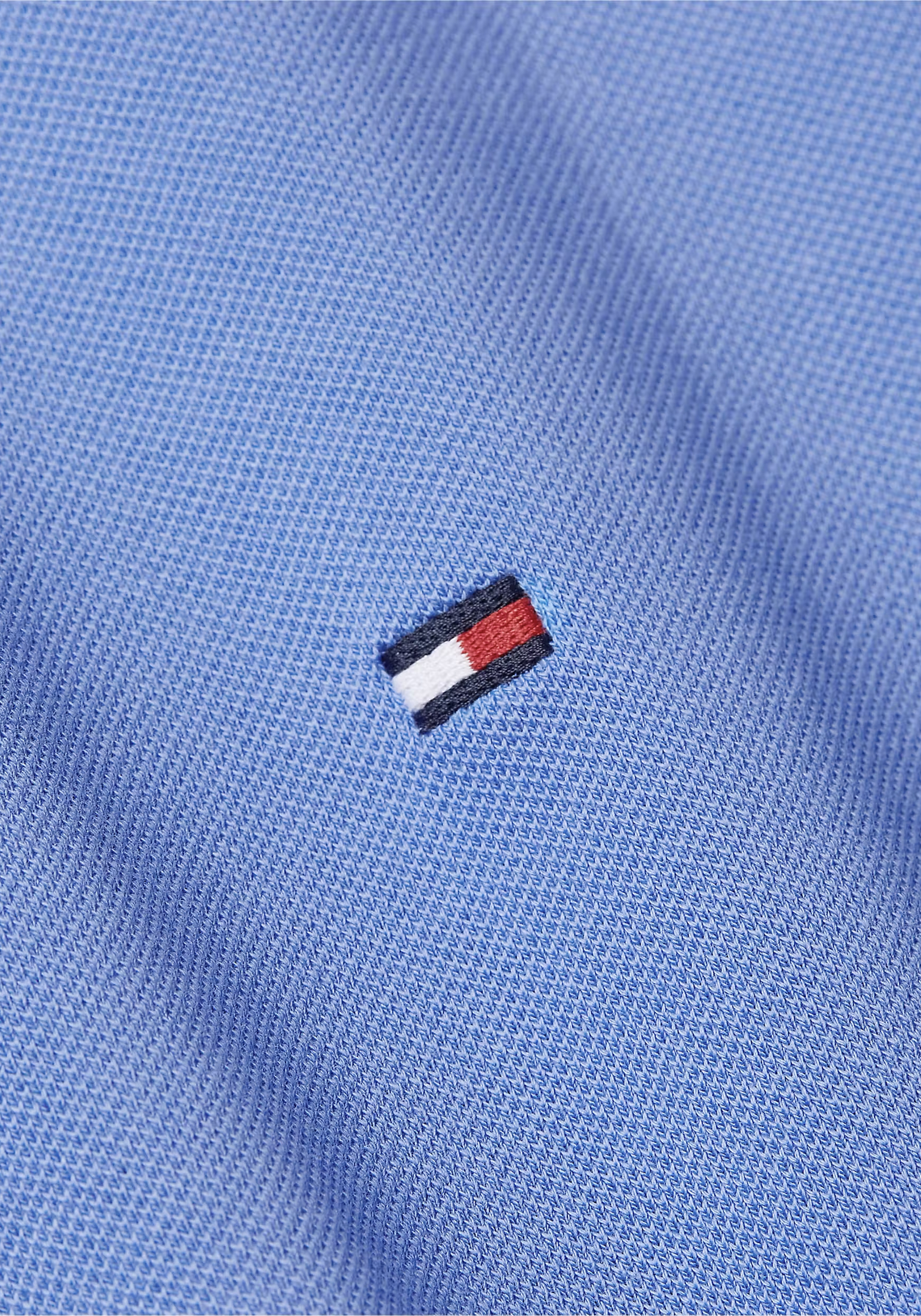 Tommy Hilfiger 1985 Slim Polo, heren poloshirt, middenblauw