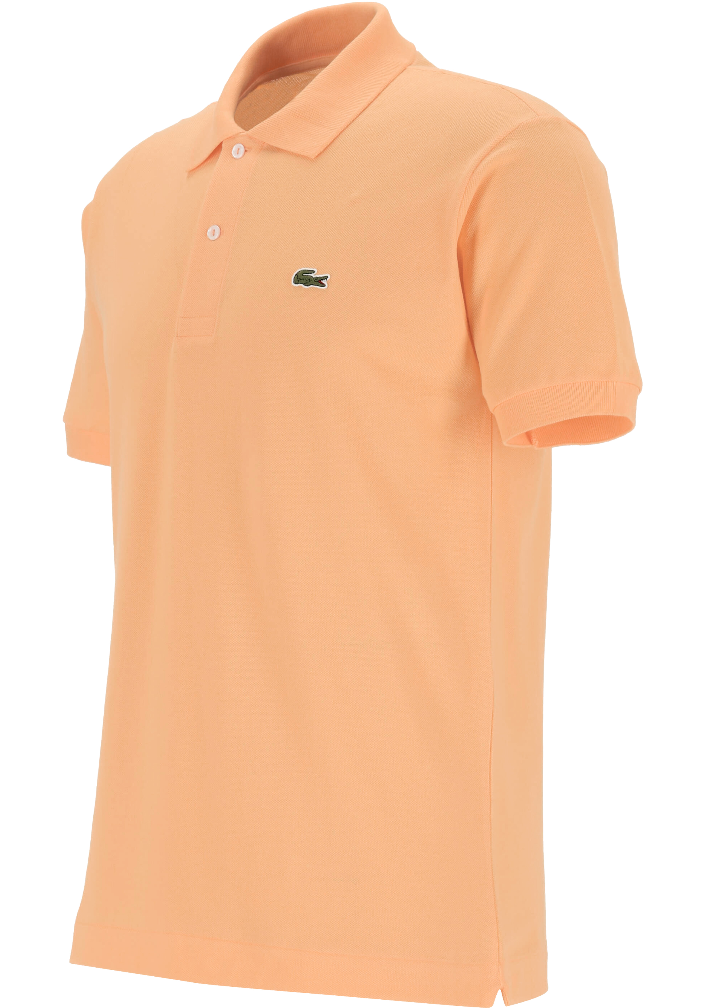 Lacoste Classic Fit polo, licht zalmkleurig