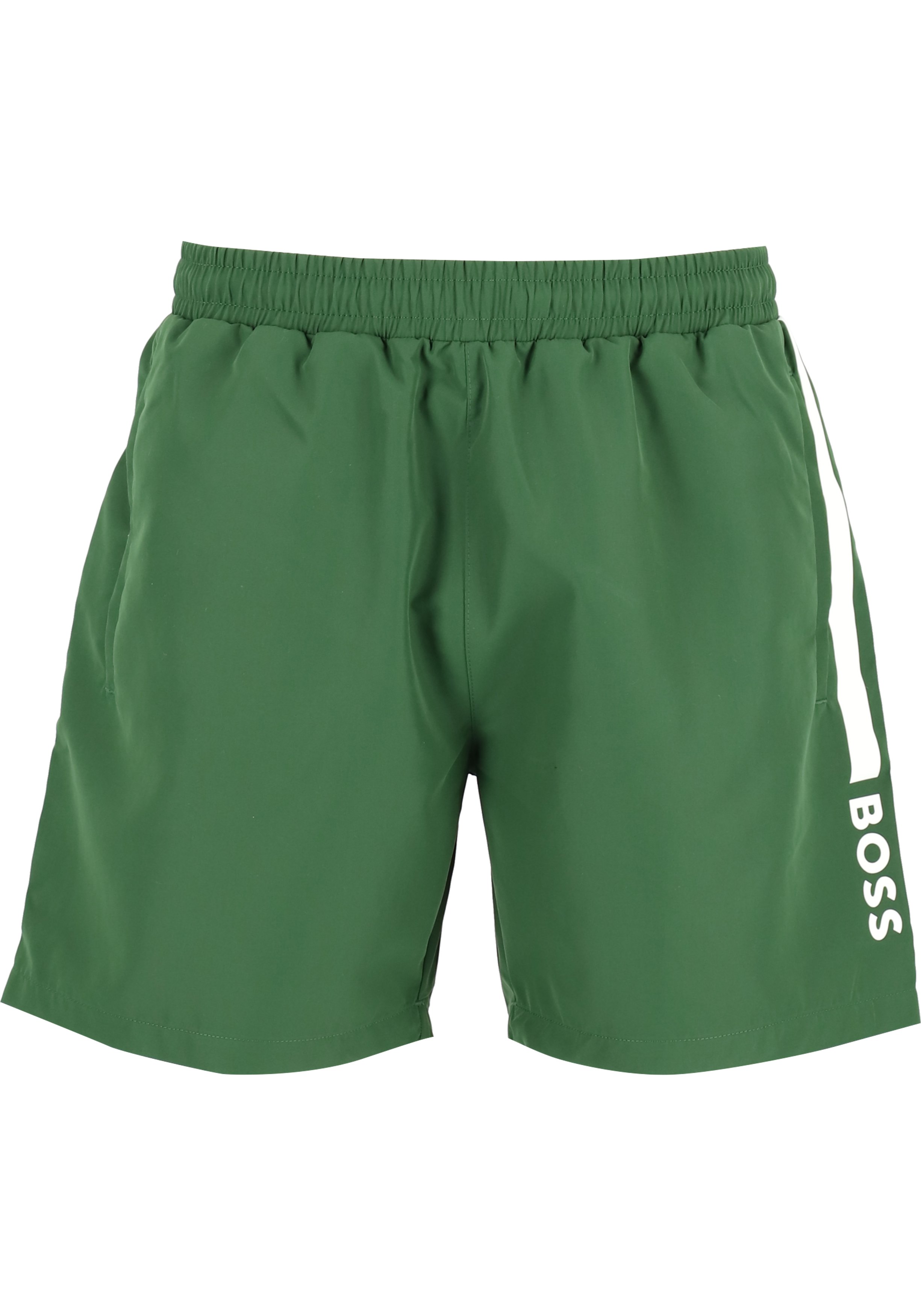 HUGO BOSS Dolphin swim shorts, heren zwembroek, groen