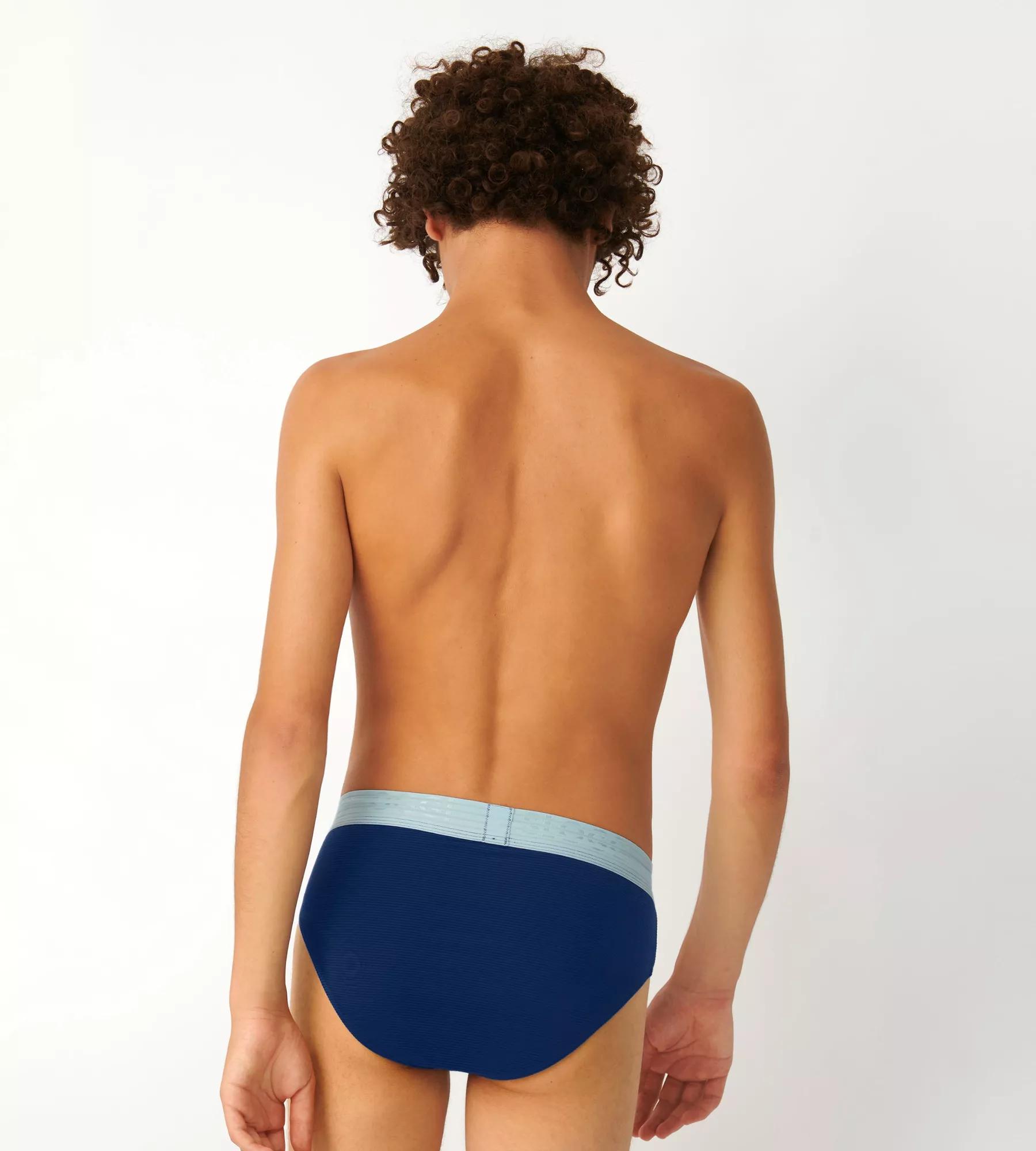 Sloggi Men EVER Cool Brief, heren slip met smalle zijkanten (2-pack), blauw