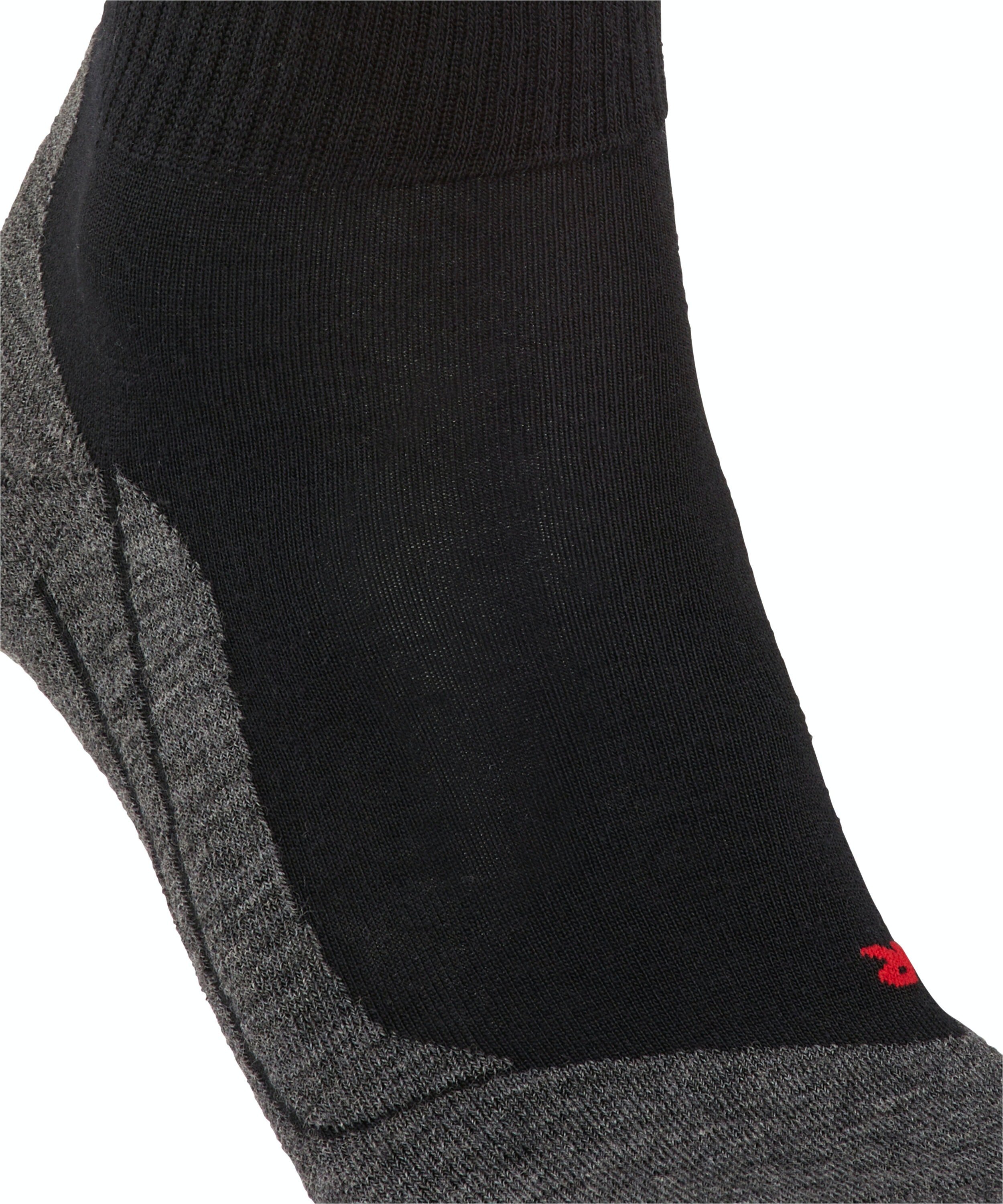 FALKE TK5 Wander Wool damessokken kort, zwart (black-mix)