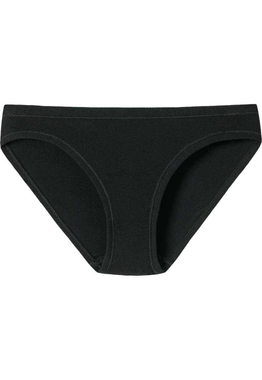 SCHIESSER Personal Fit slip (1-pack), dames minislip ademend zwart