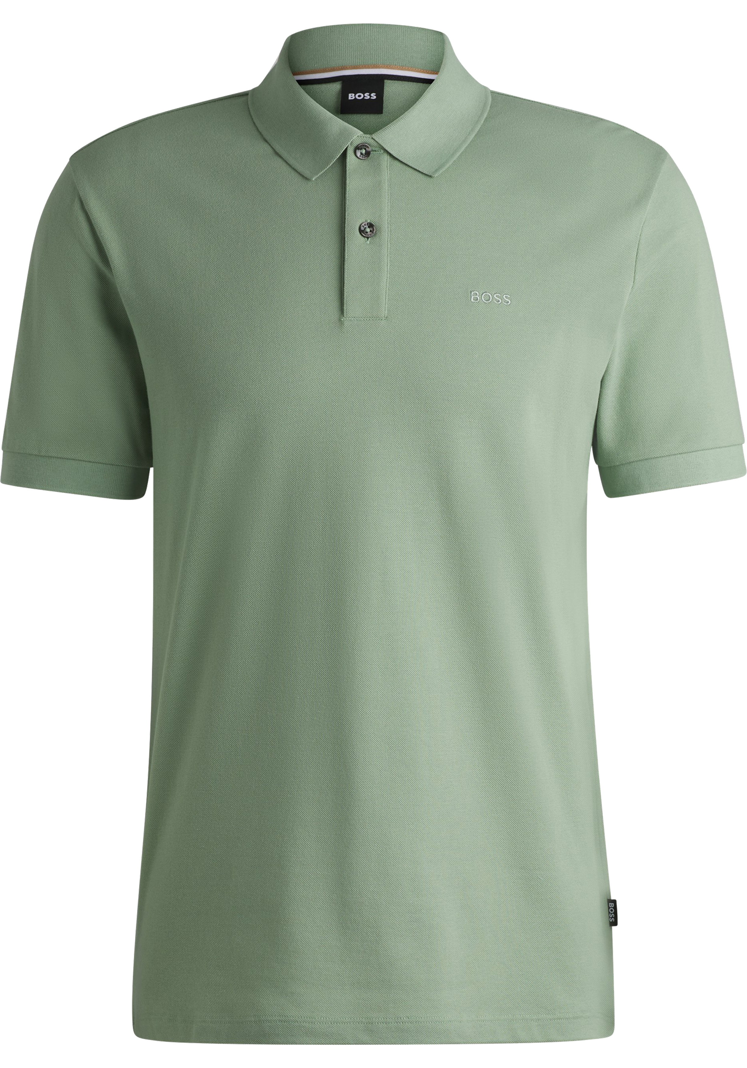 BOSS Pallas regular fit polo, pique, groen