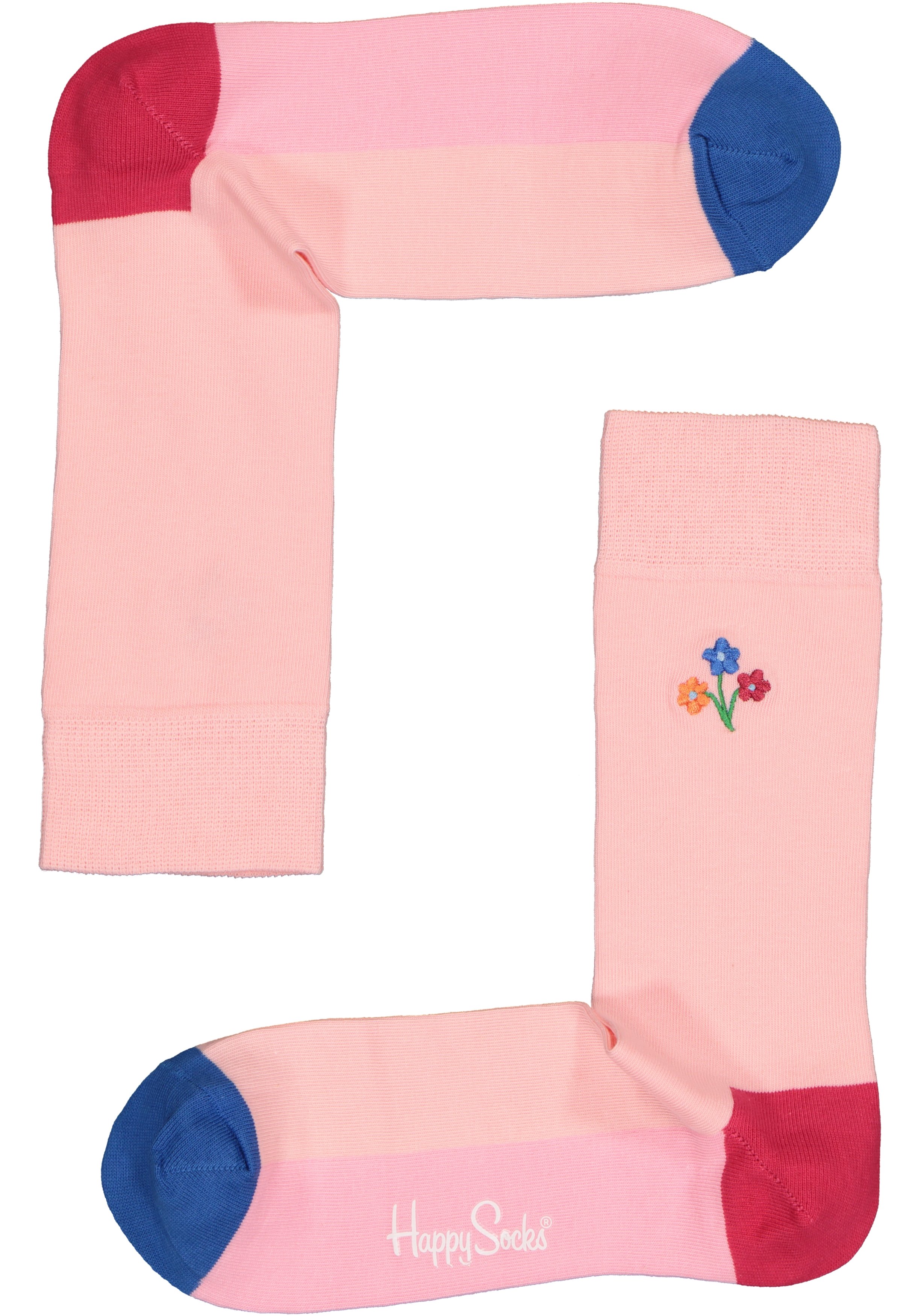 Happy Socks Flower Socks Gift Set (3-pack), gekleurde bloemenzee