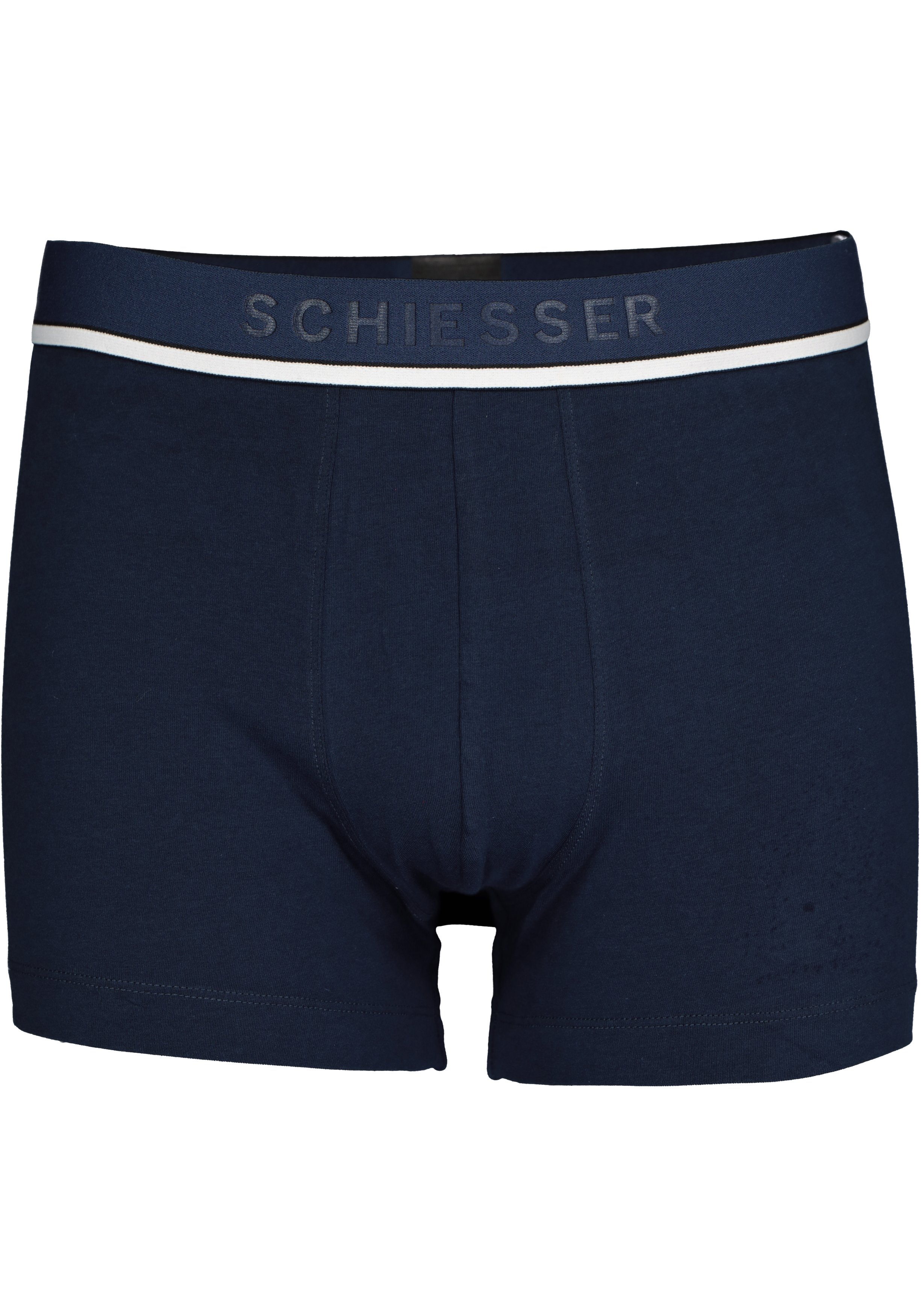 SCHIESSER 95/5 shorts (3-pack), zwart, blauw en donkerblauw