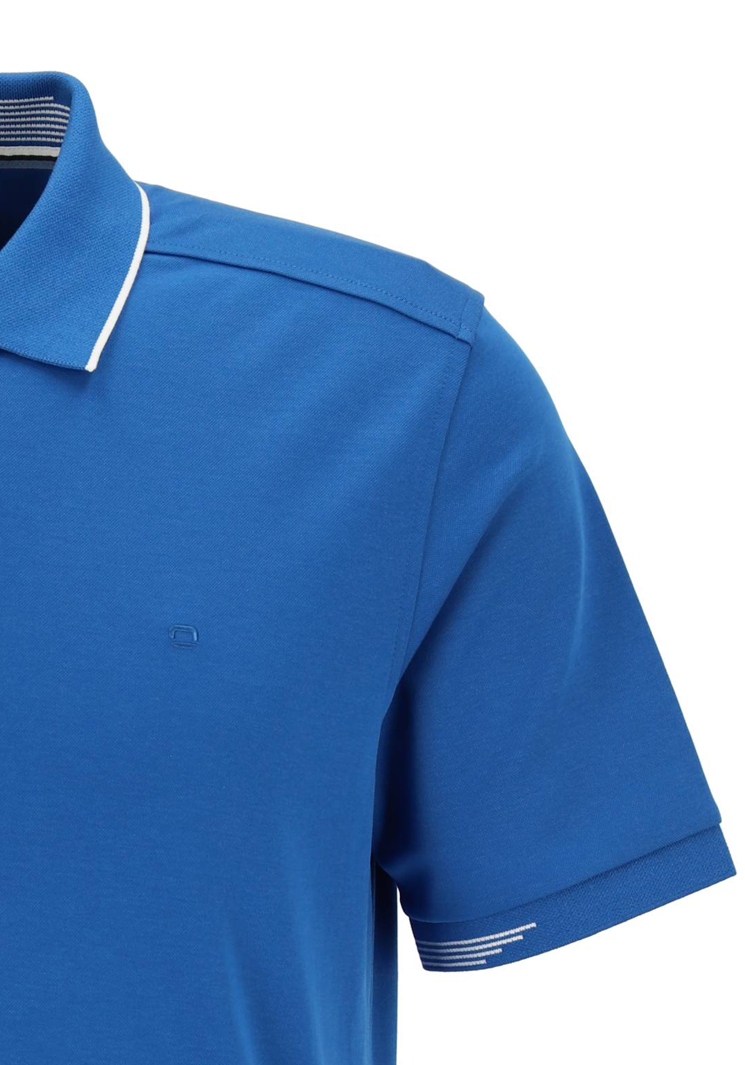 OLYMP Polo Casual, modern fit polo, blauw