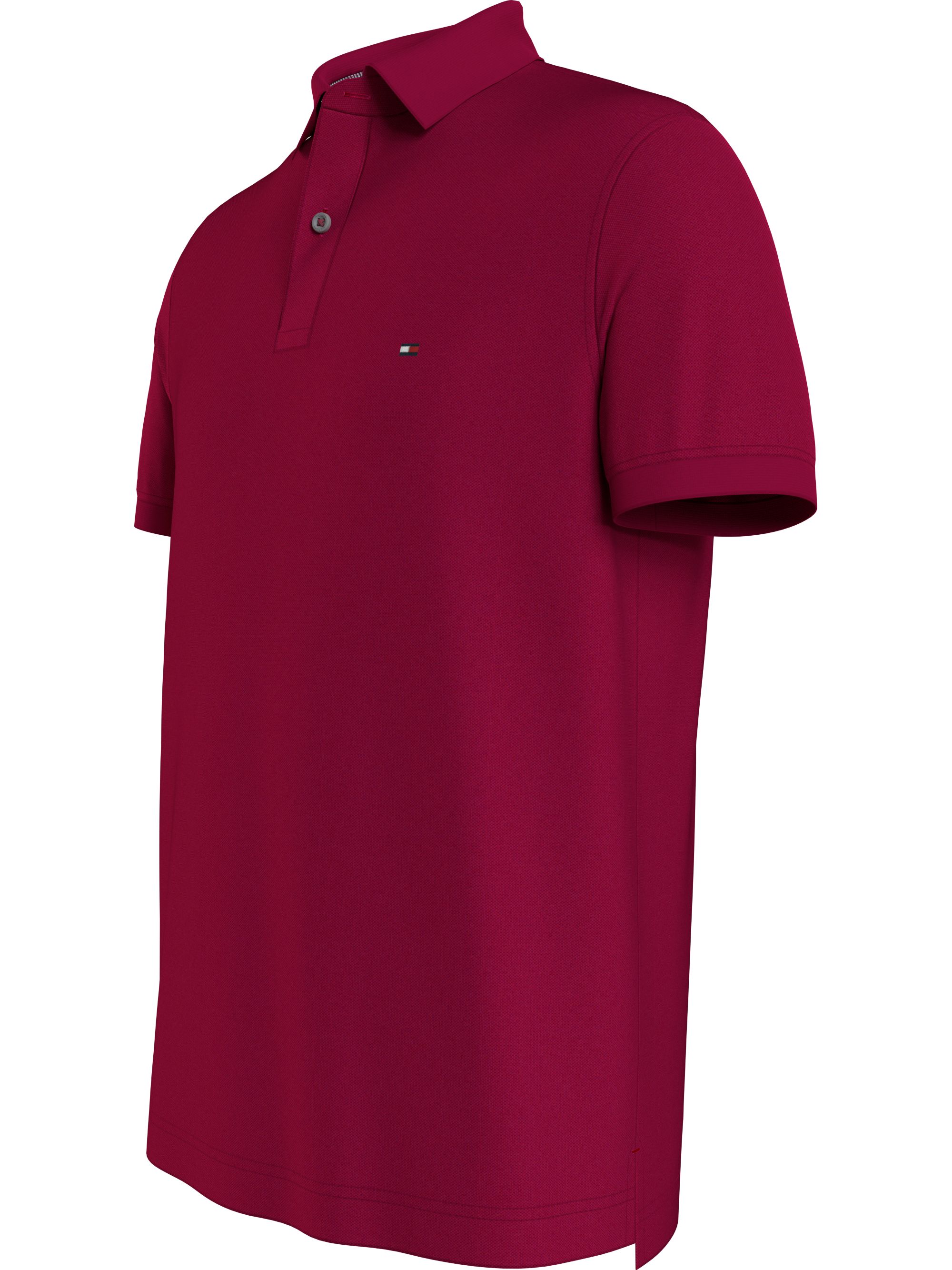 Tommy Hilfiger 1985 Regular Polo, heren poloshirt, donker roze-rood