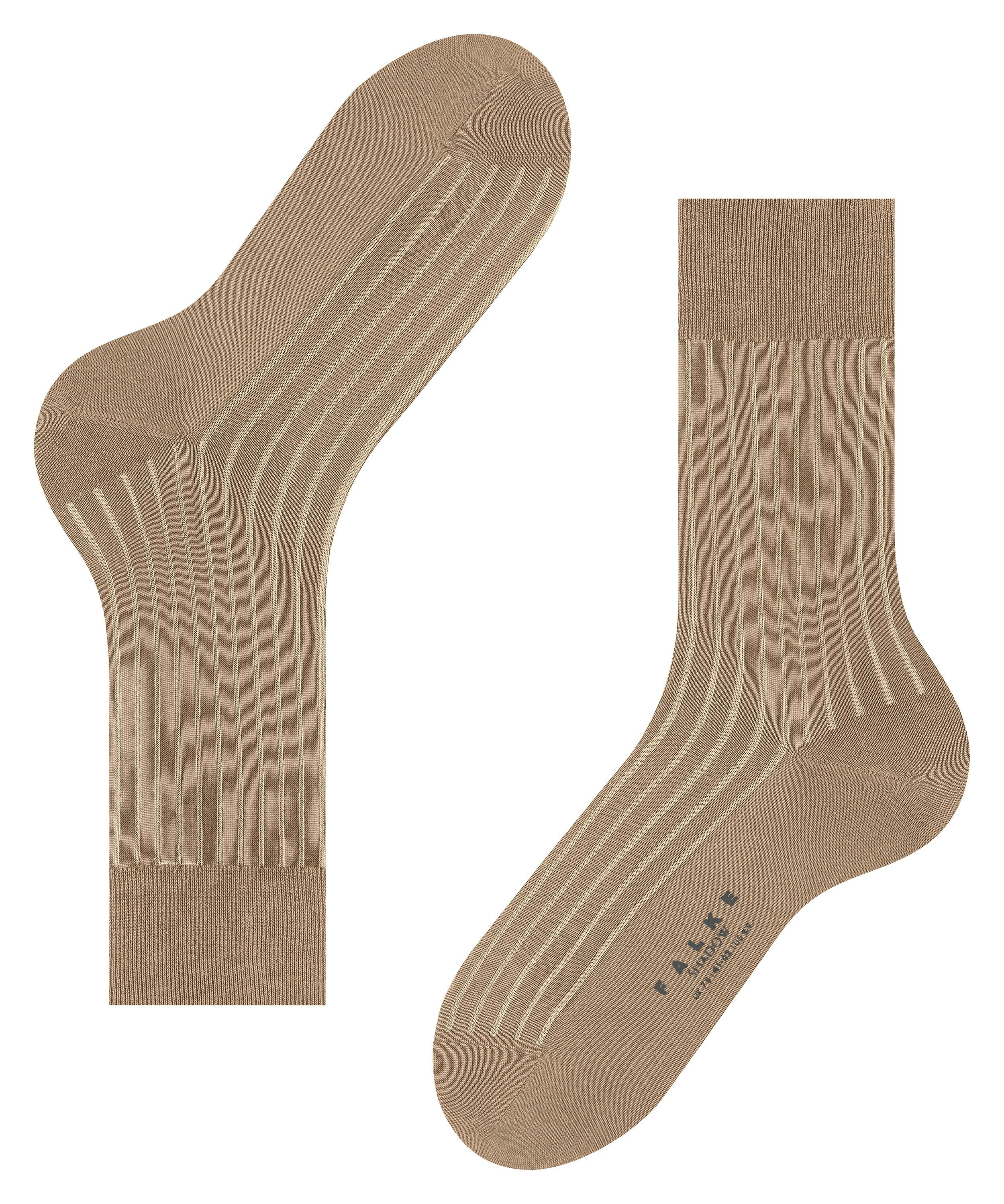 FALKE Shadow herensokken, beige (camelange)