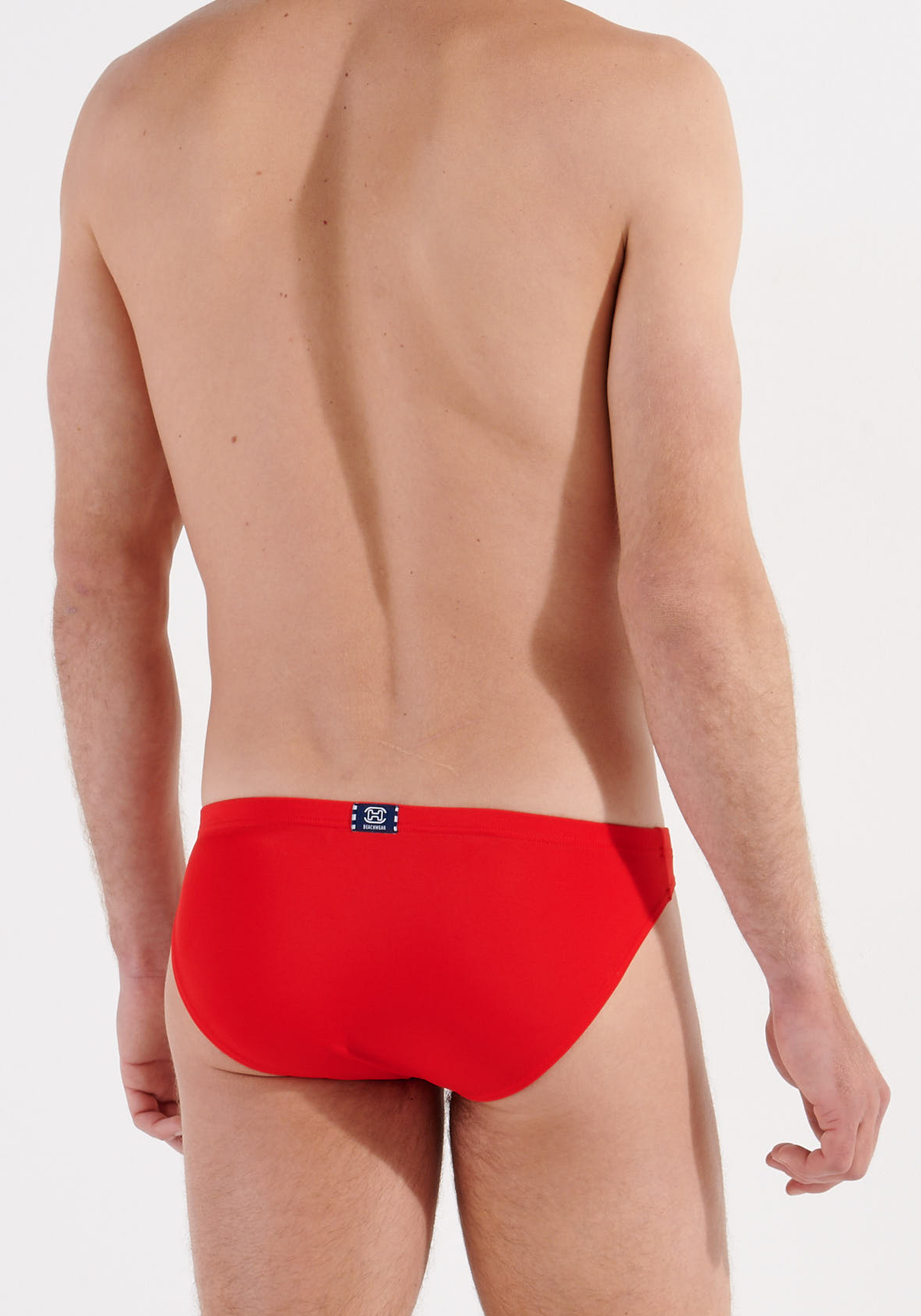 HOM Nautical cup swim micro briefs, heren zwemslip, rood