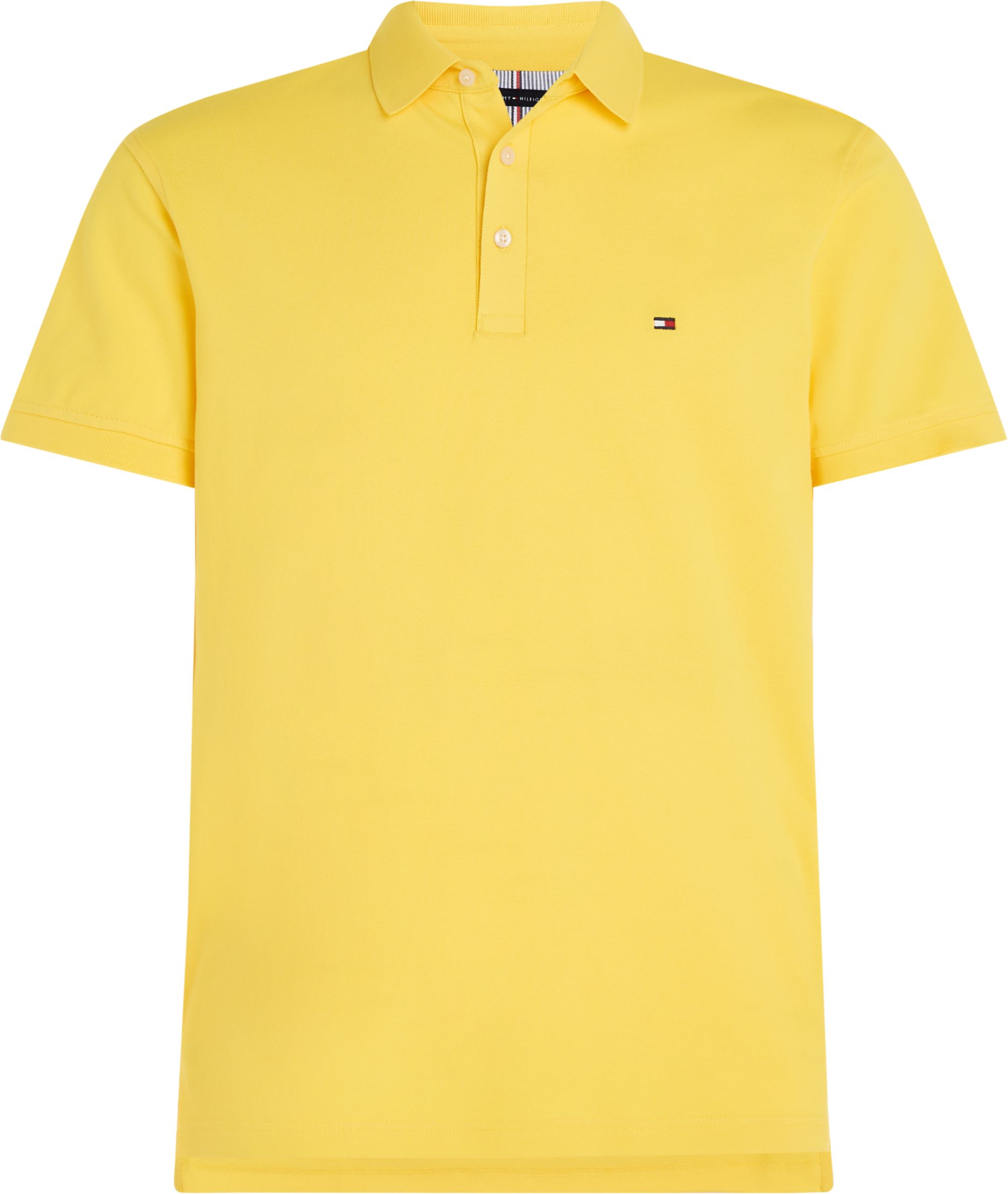 Tommy Hilfiger 1985 Slim Polo, heren poloshirt, geel