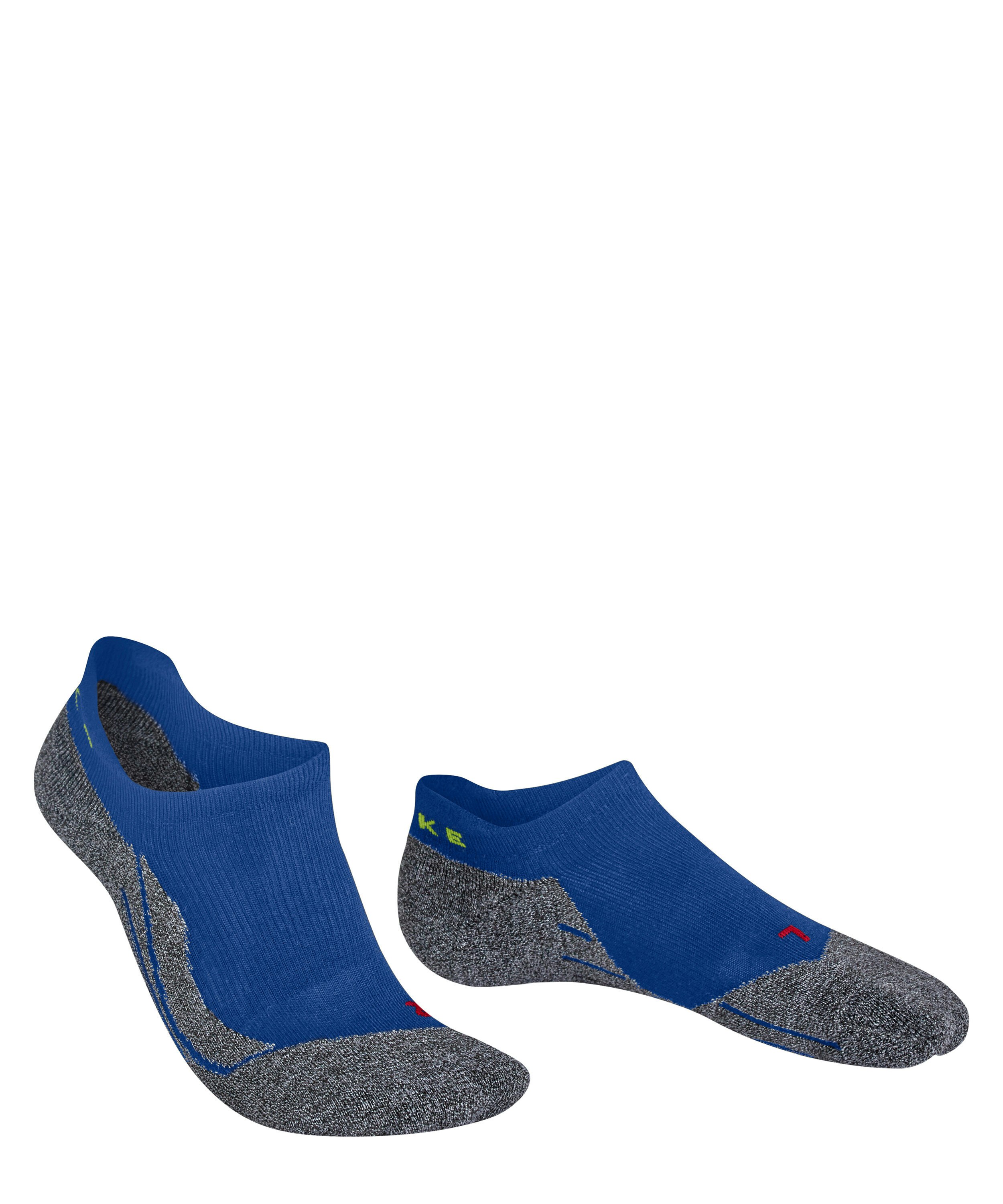 FALKE RU3 Comfort Invisible heren running kousenvoetjes, blauw (yve)