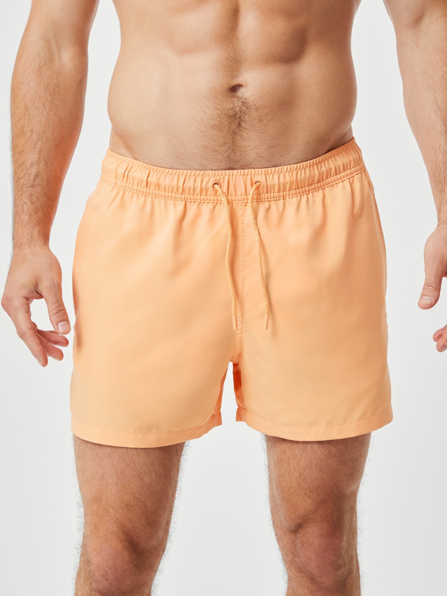 Bjorn Borg Solid Swim Shorts, heren zwembroek, oranje