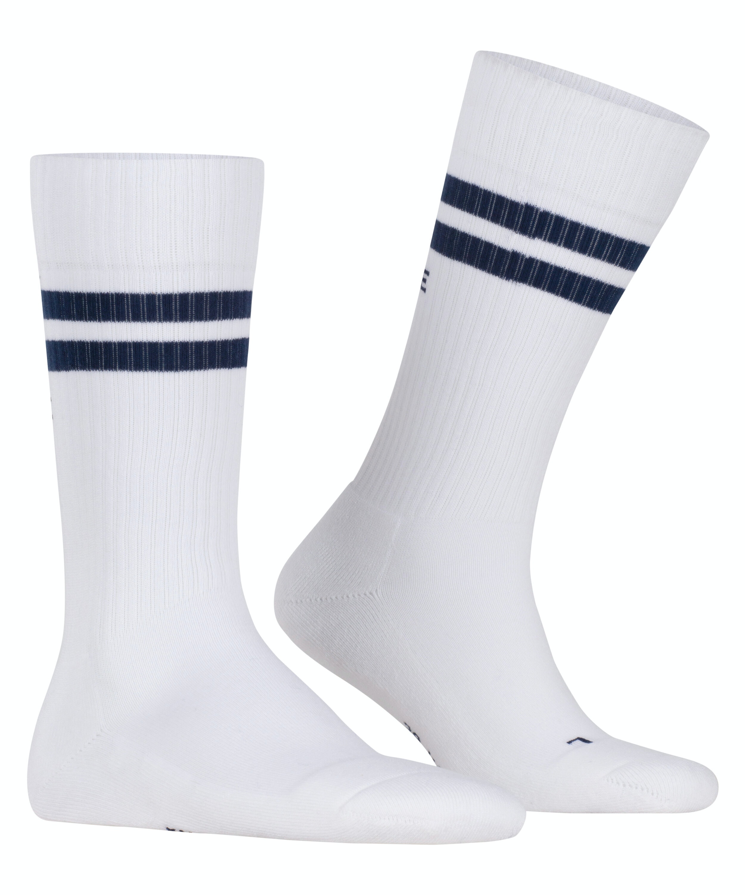 FALKE Dynamic unisex sokken, wit met blauw (white)