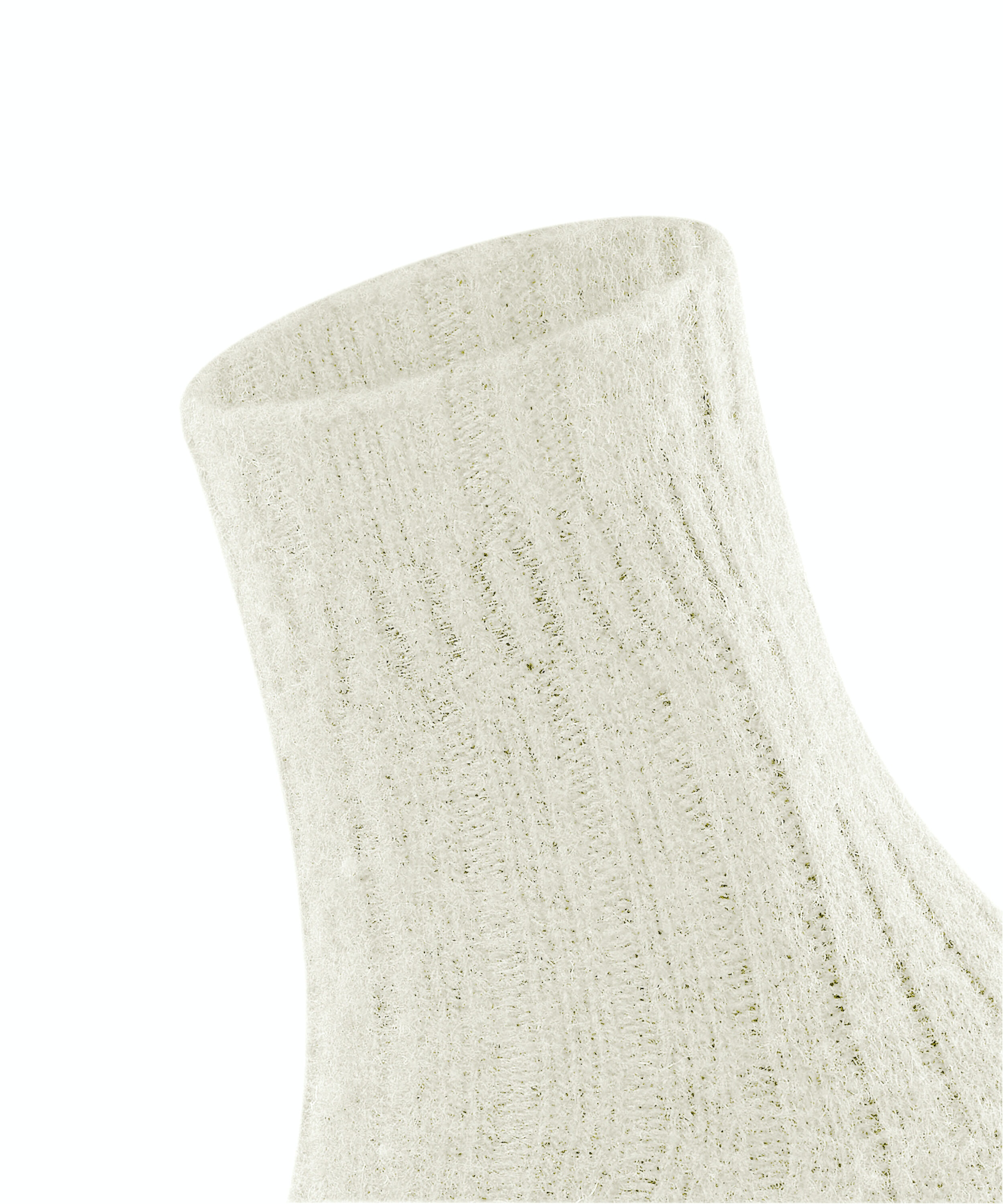 FALKE Bedsock Rib damessokken, beige (off-white)