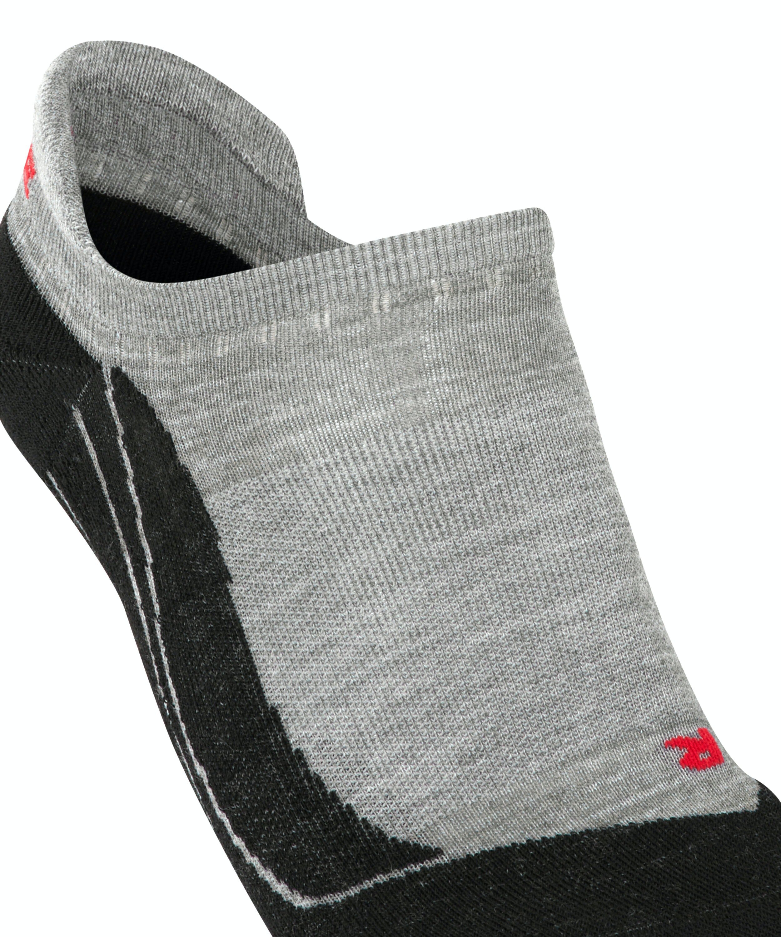 FALKE TK5 Wander Invisible dames Trekking kousenvoetjes, grijs (light grey)