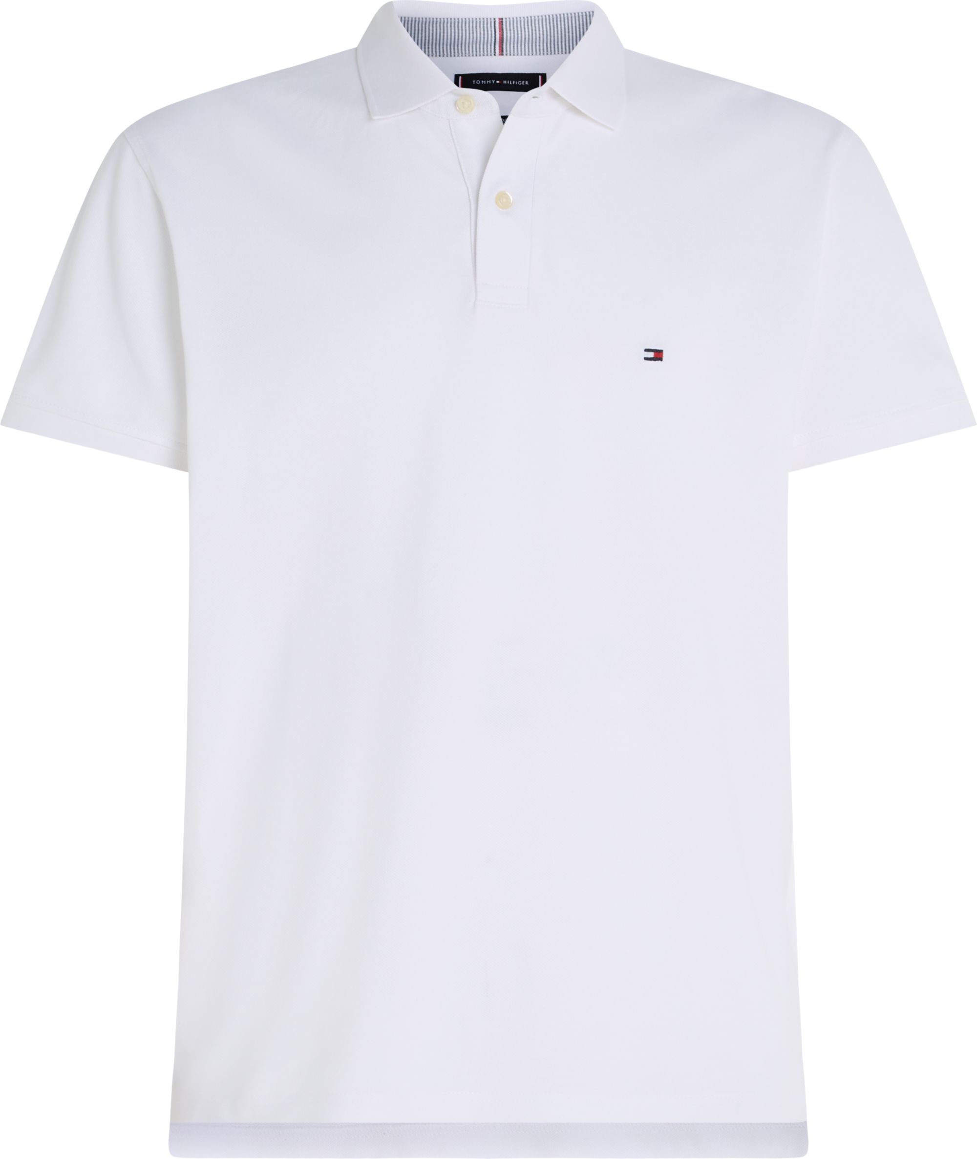 Tommy Hilfiger 1985 Regular Polo, heren poloshirt, wit