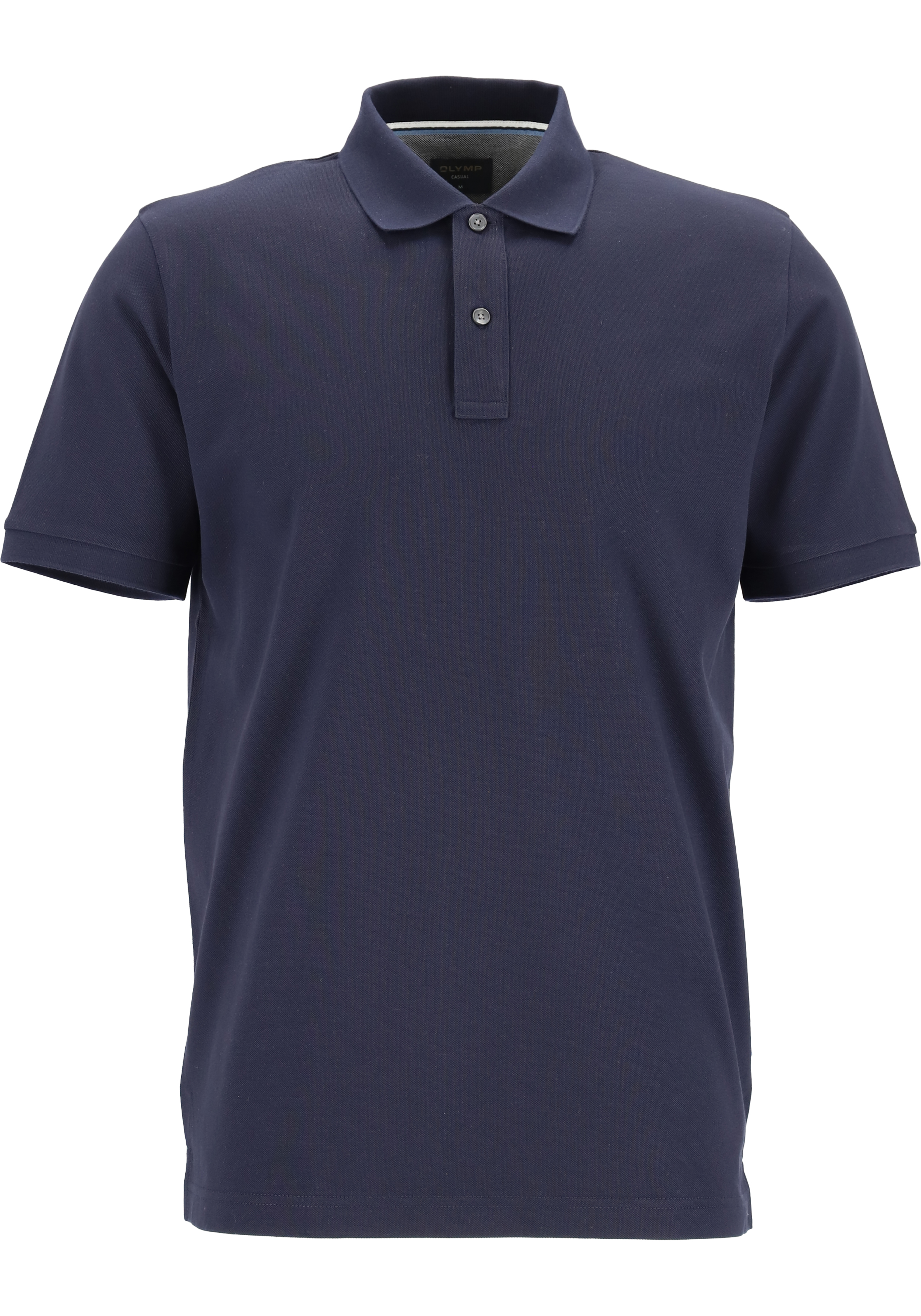 OLYMP Polo Casual, modern fit polo, marine blauw