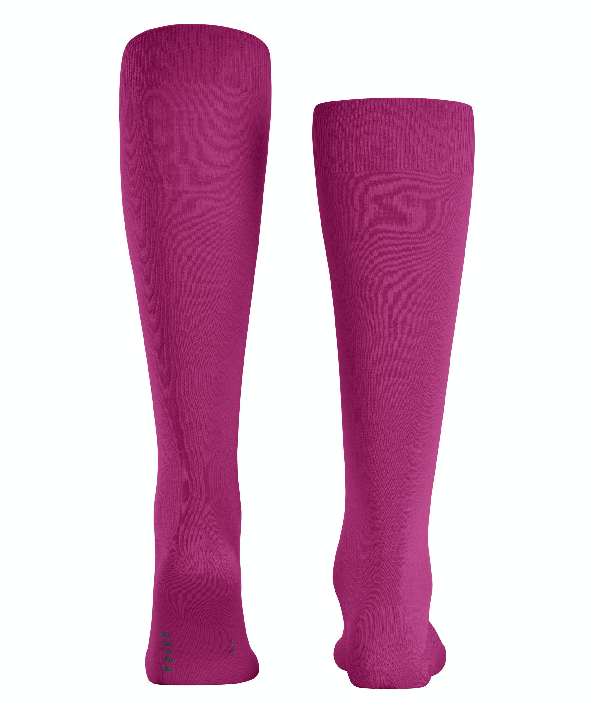 FALKE ClimaWool heren kniekousen, roze (berry)