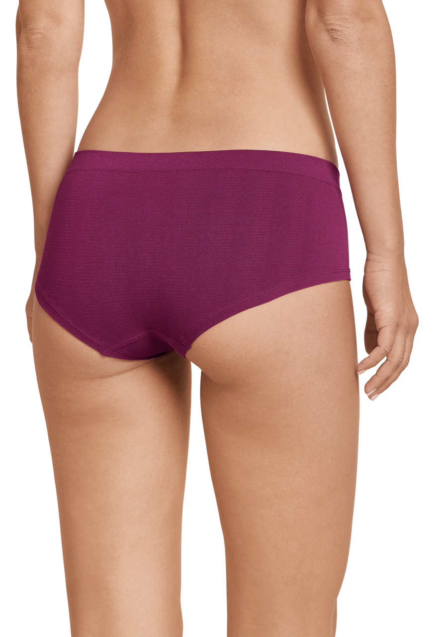 SCHIESSER Active Mesh Bamboo boxer (1-pack), dames short bessenkleur