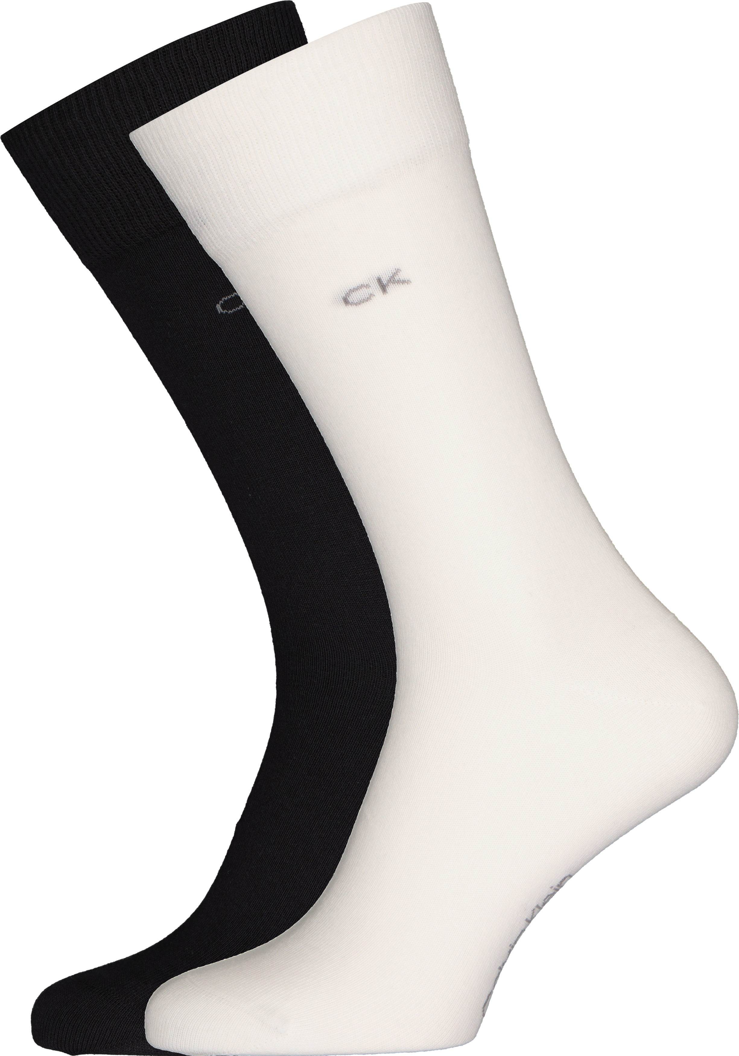 Calvin Klein Sock (2-pack), heren sokken, wit