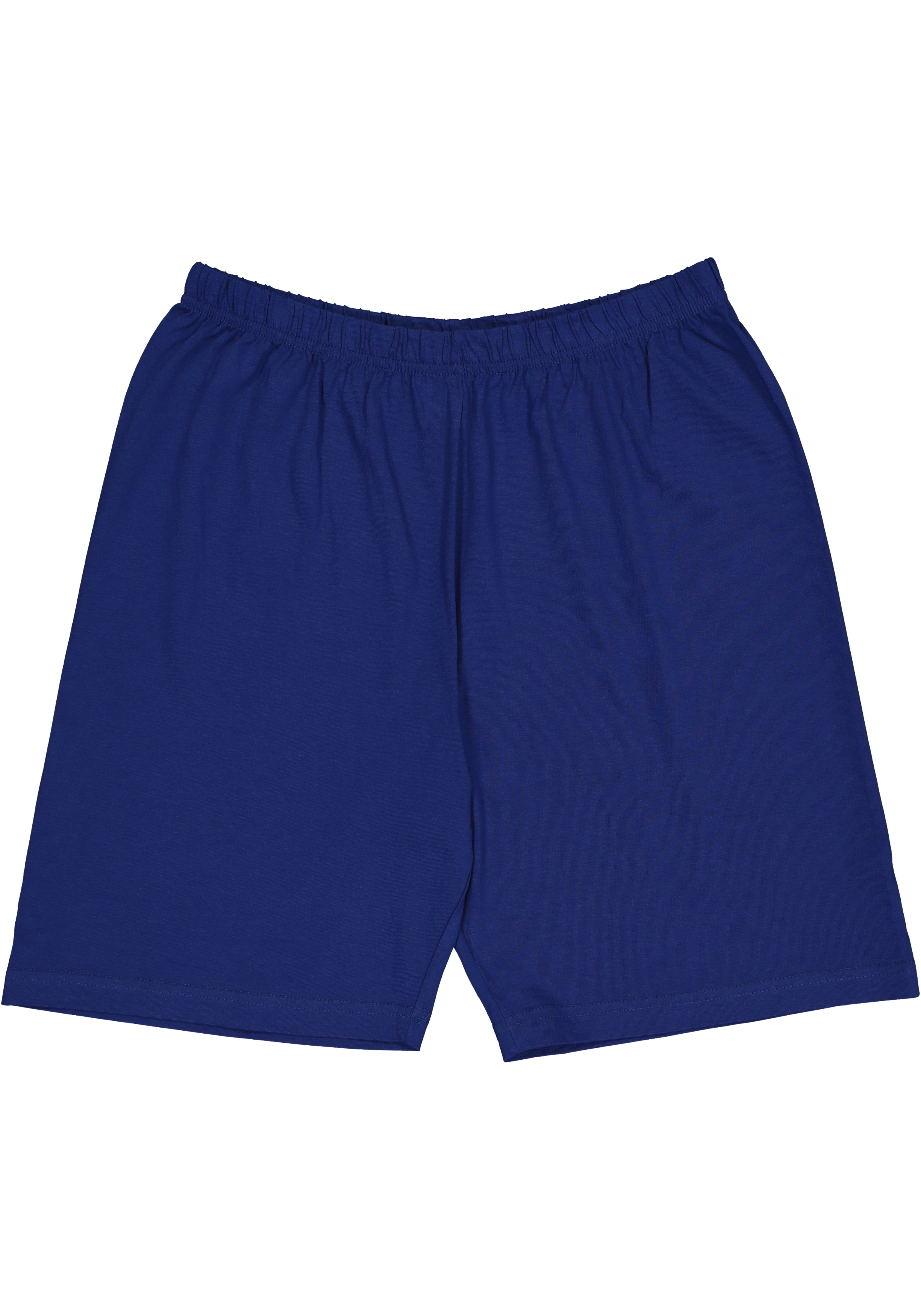 Gotzburg heren shortama V-hals, donkerblauw dessin