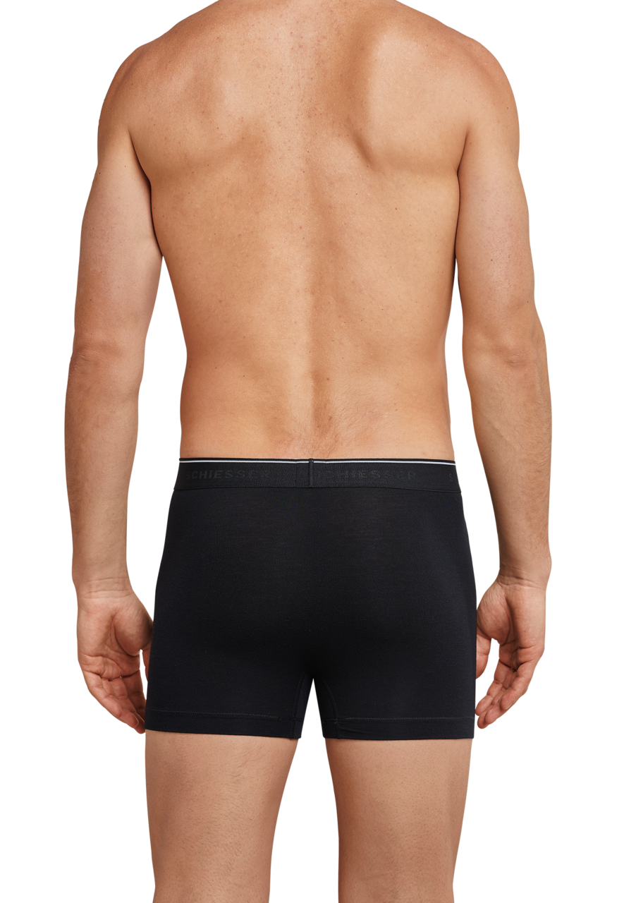 SCHIESSER Personal Fit boxer (1-pack), heren short zwart