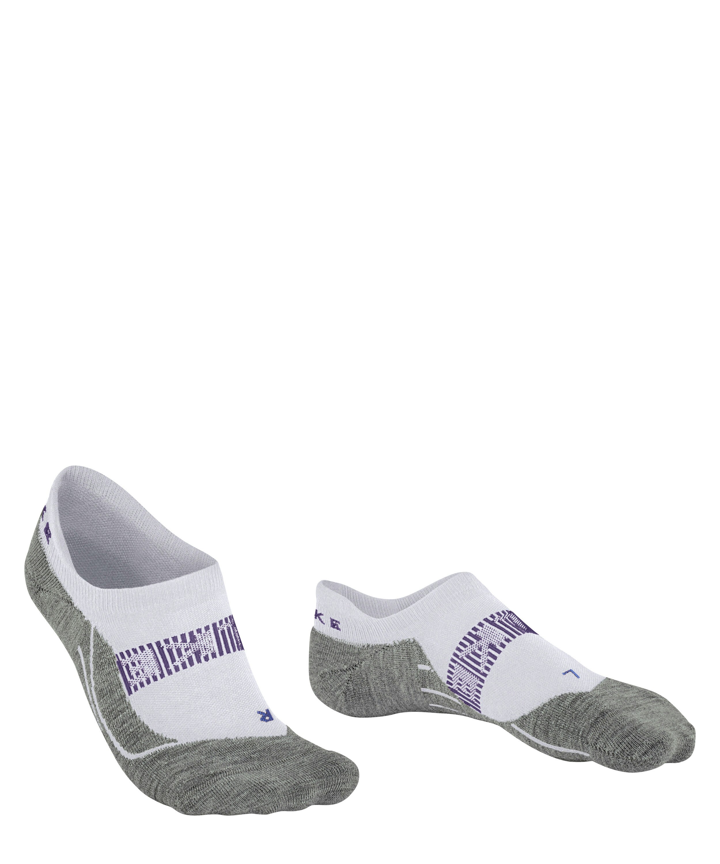 FALKE RU4 Endurance Cool Invisible dames running kousenvoetjes, wit (white)