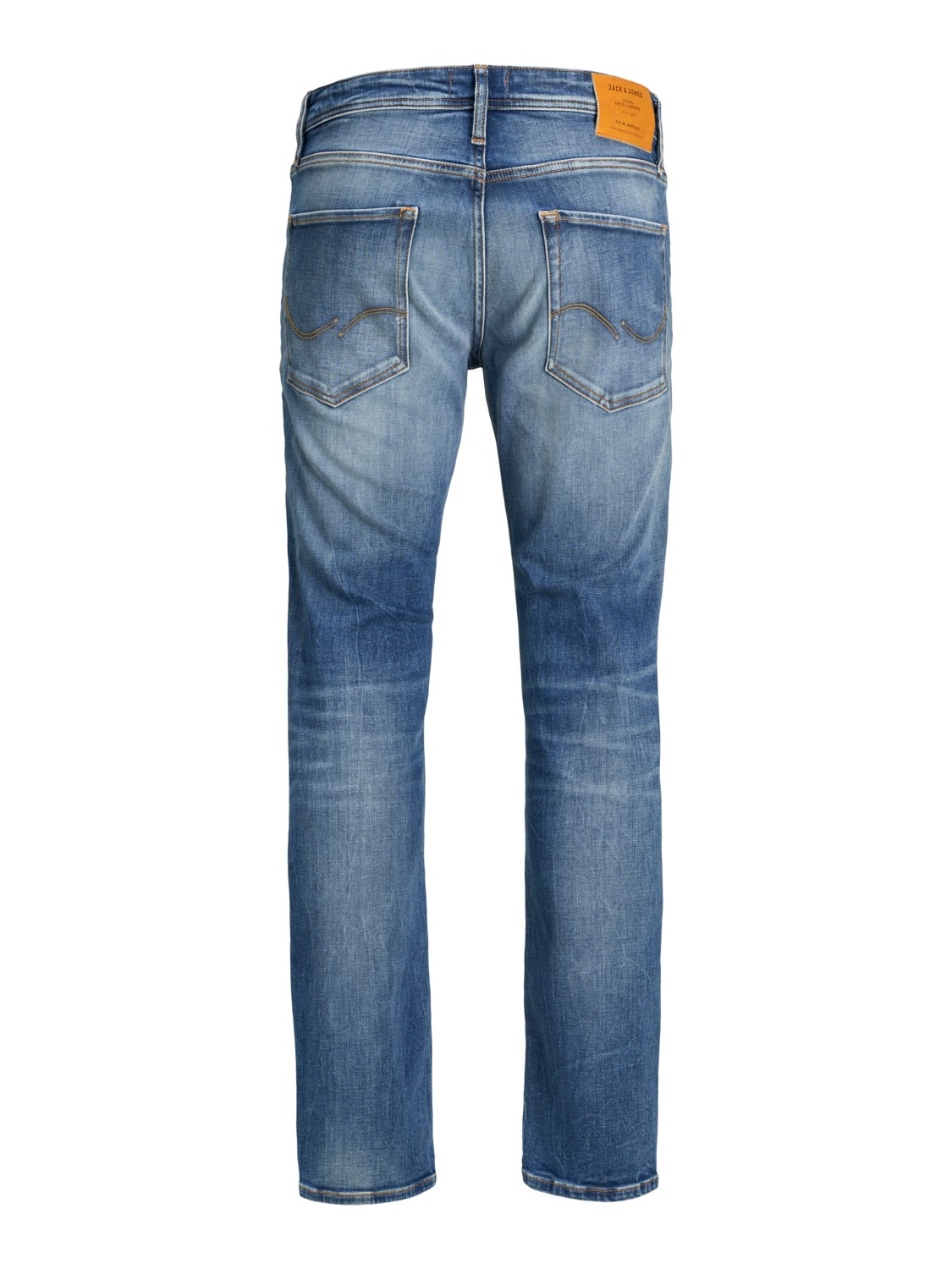 JACK & JONES Mike Original Jos regular fit, heren jeans, denimblauw