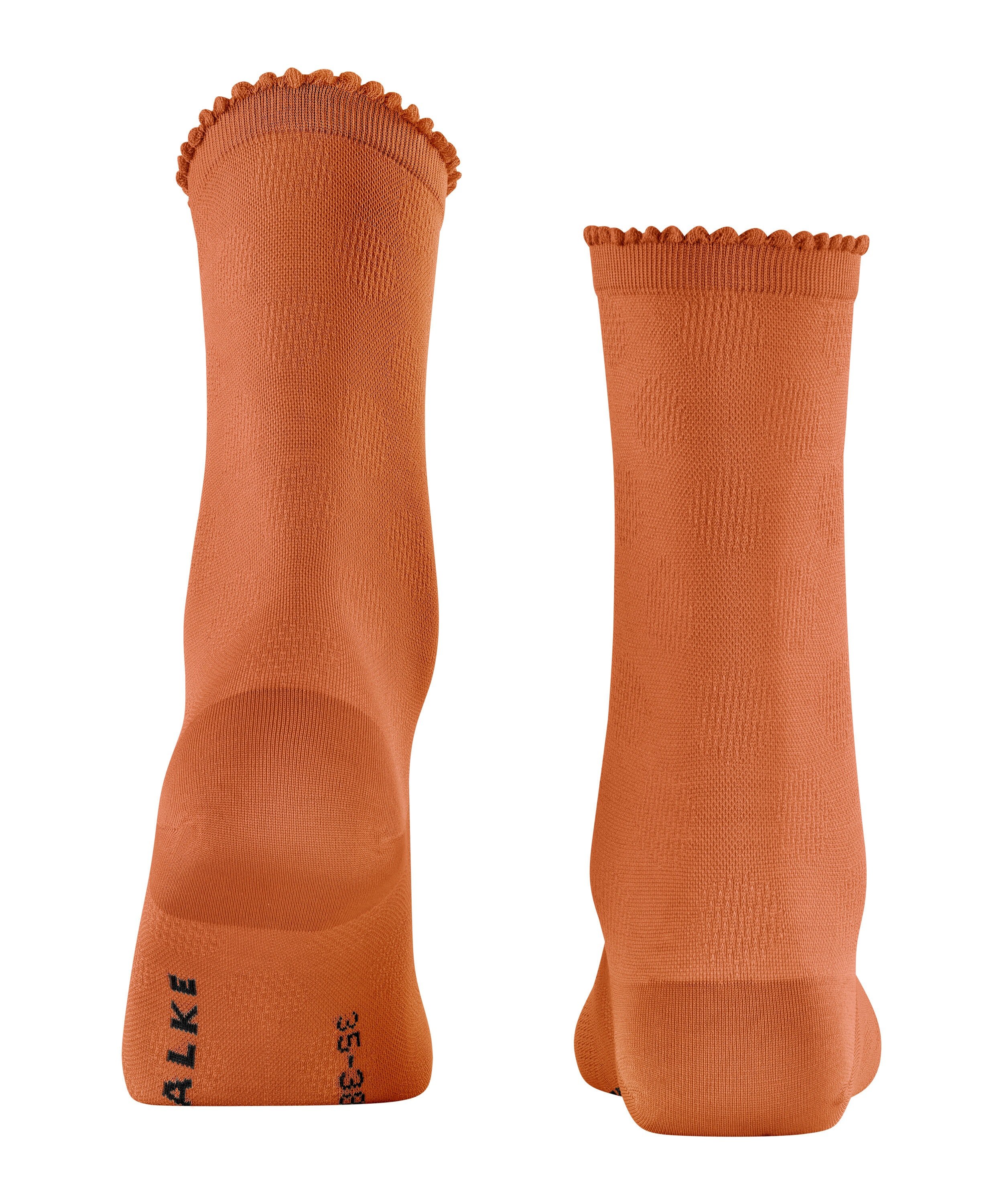 FALKE Bold Dot damessokken, oranje (tandoori)