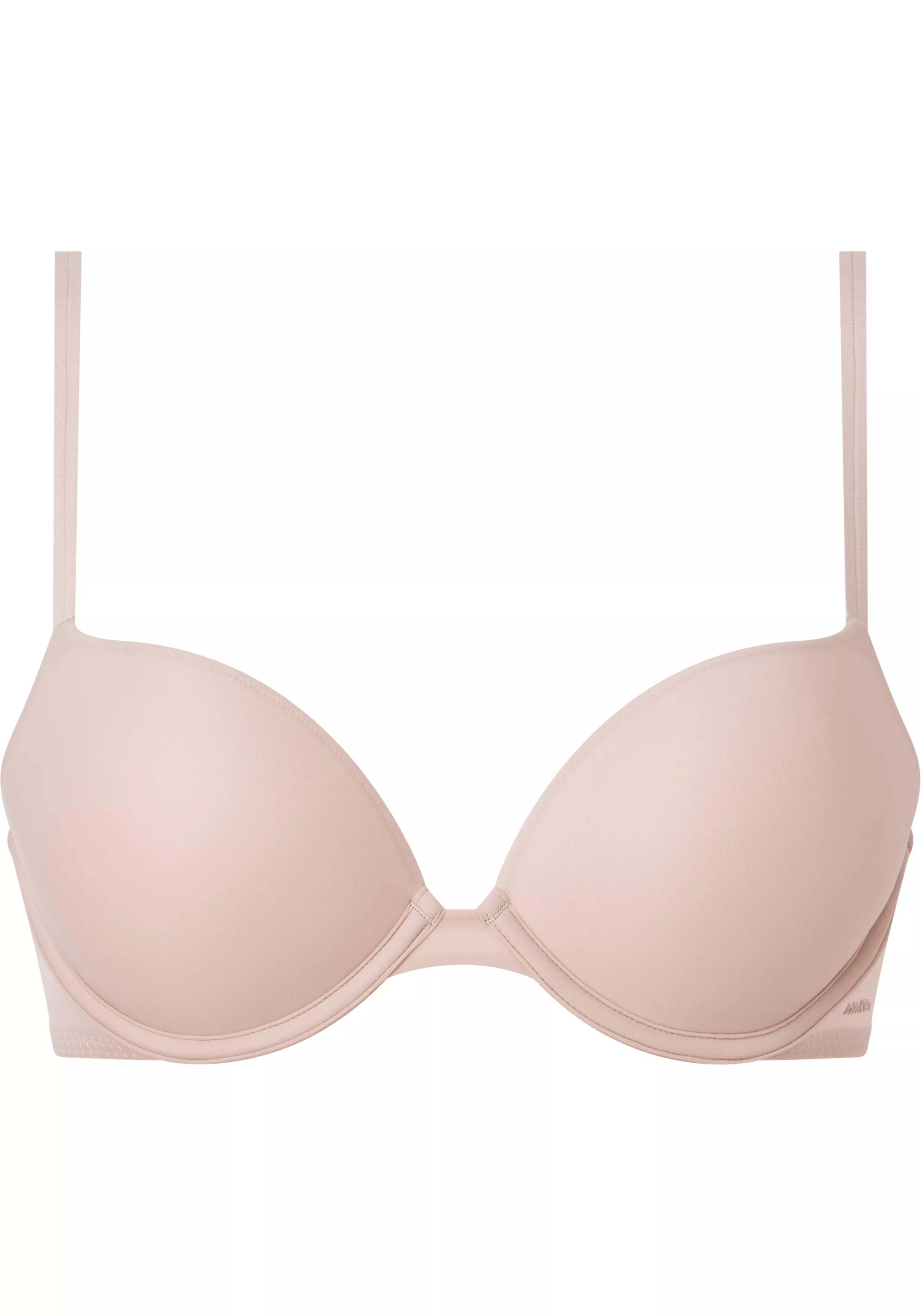 Calvin Klein dames Sheer Marquisette push up plunge bra, beugel BH, roze