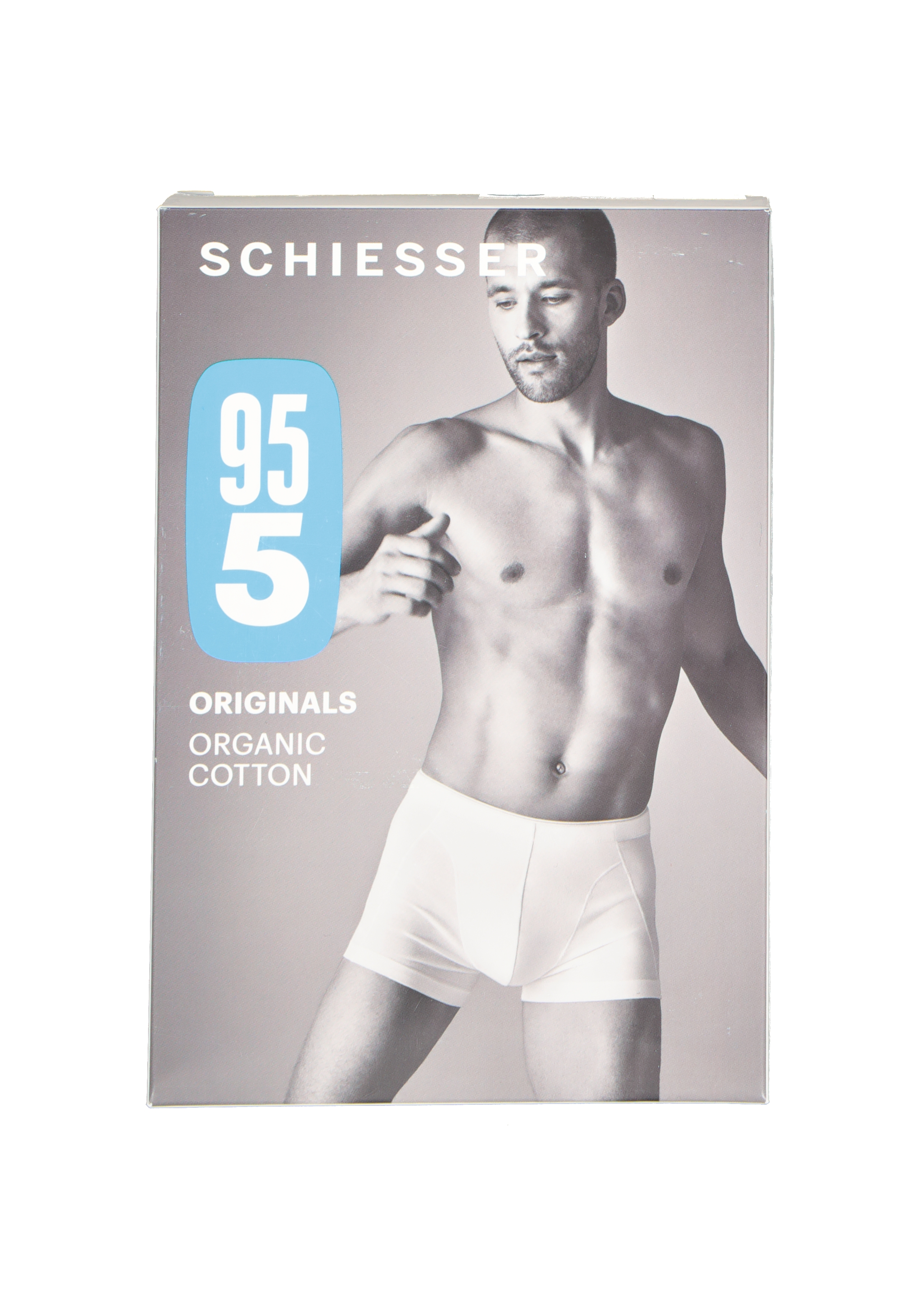 SCHIESSER 95/5 Originals short (1-pack), zwart