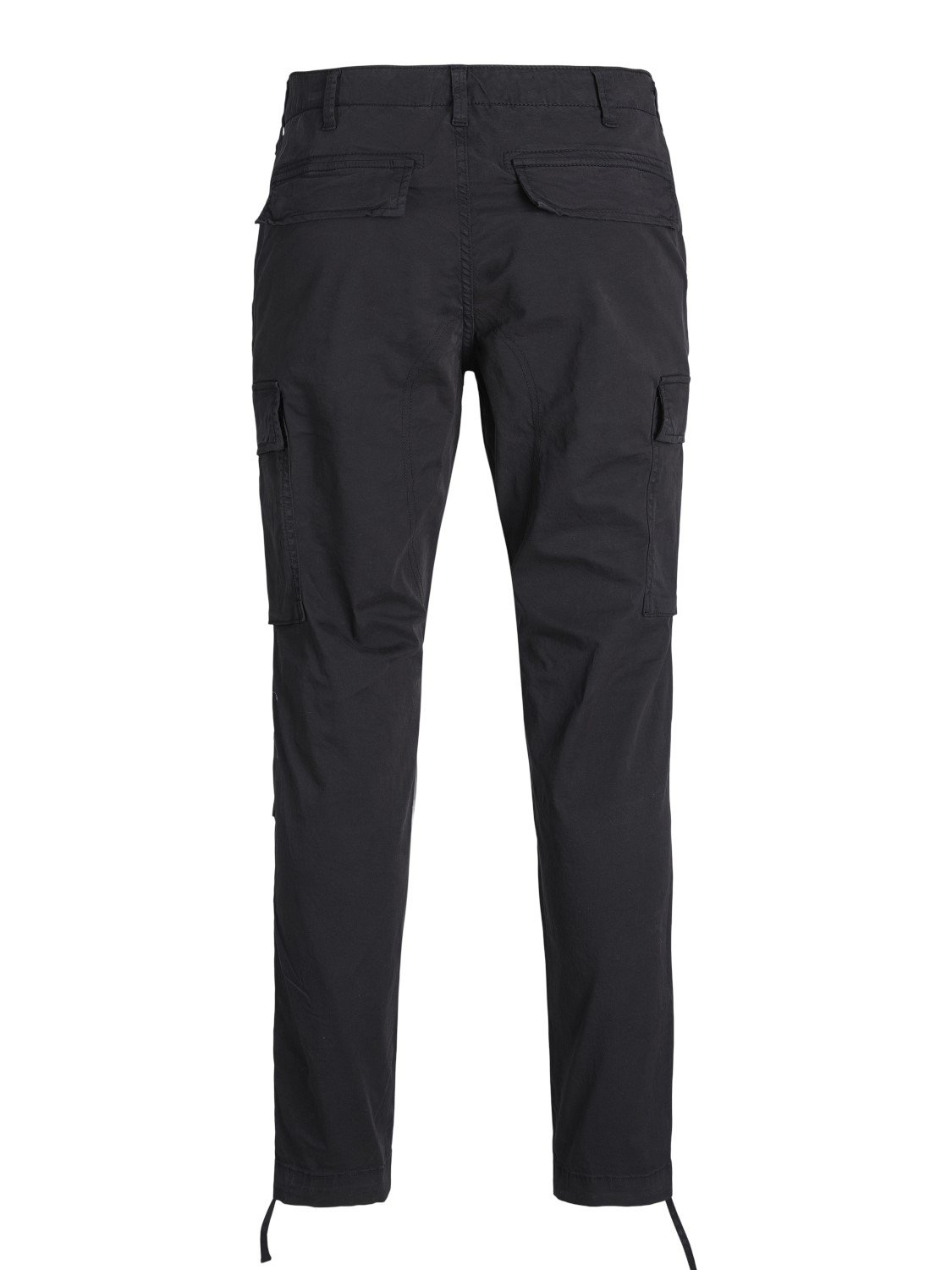 JACK & JONES Ace Tucker Cargoa loose fit, heren cargo broek, zwart