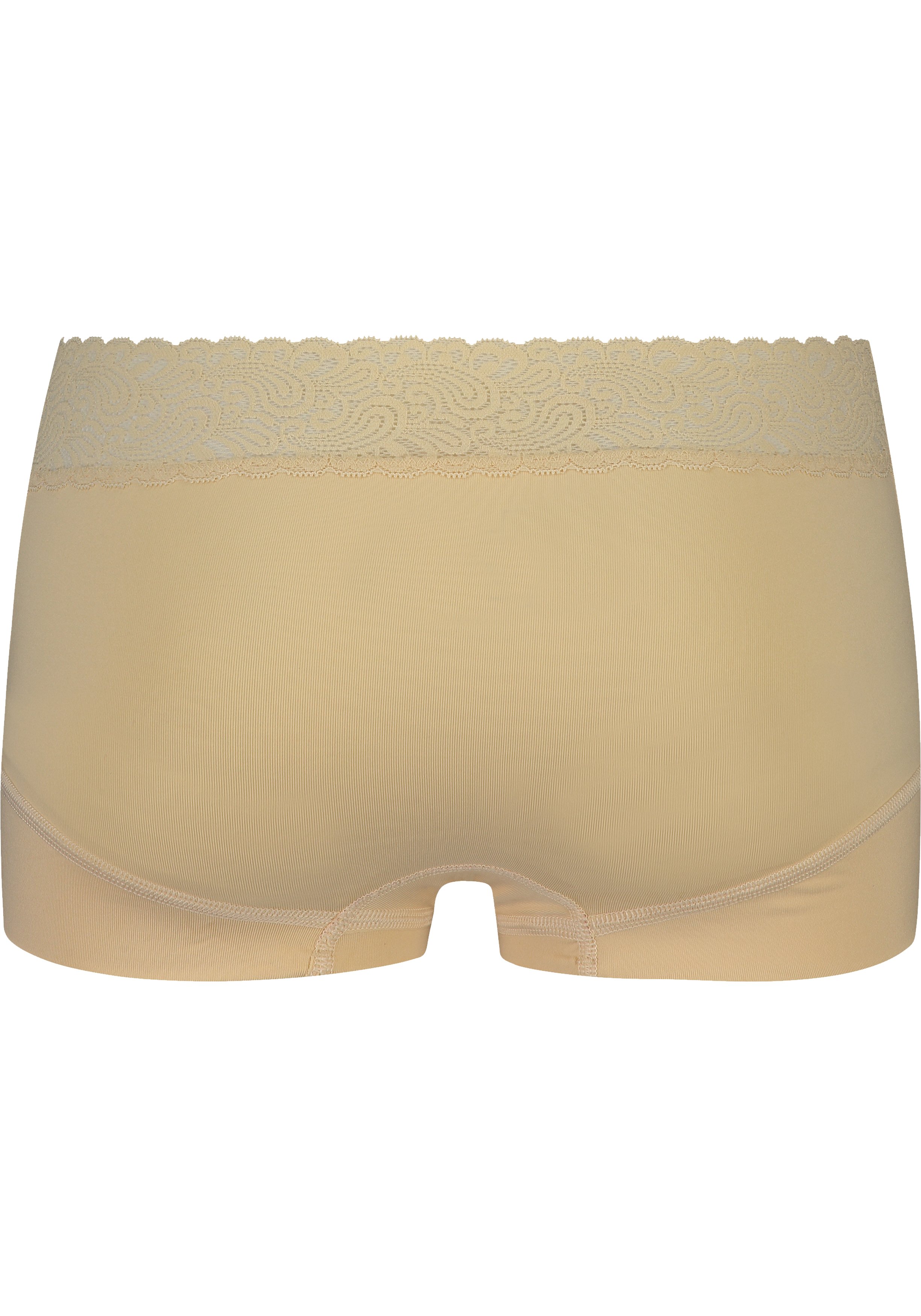 RJ Bodywear Pure Color Kant dames short, huid