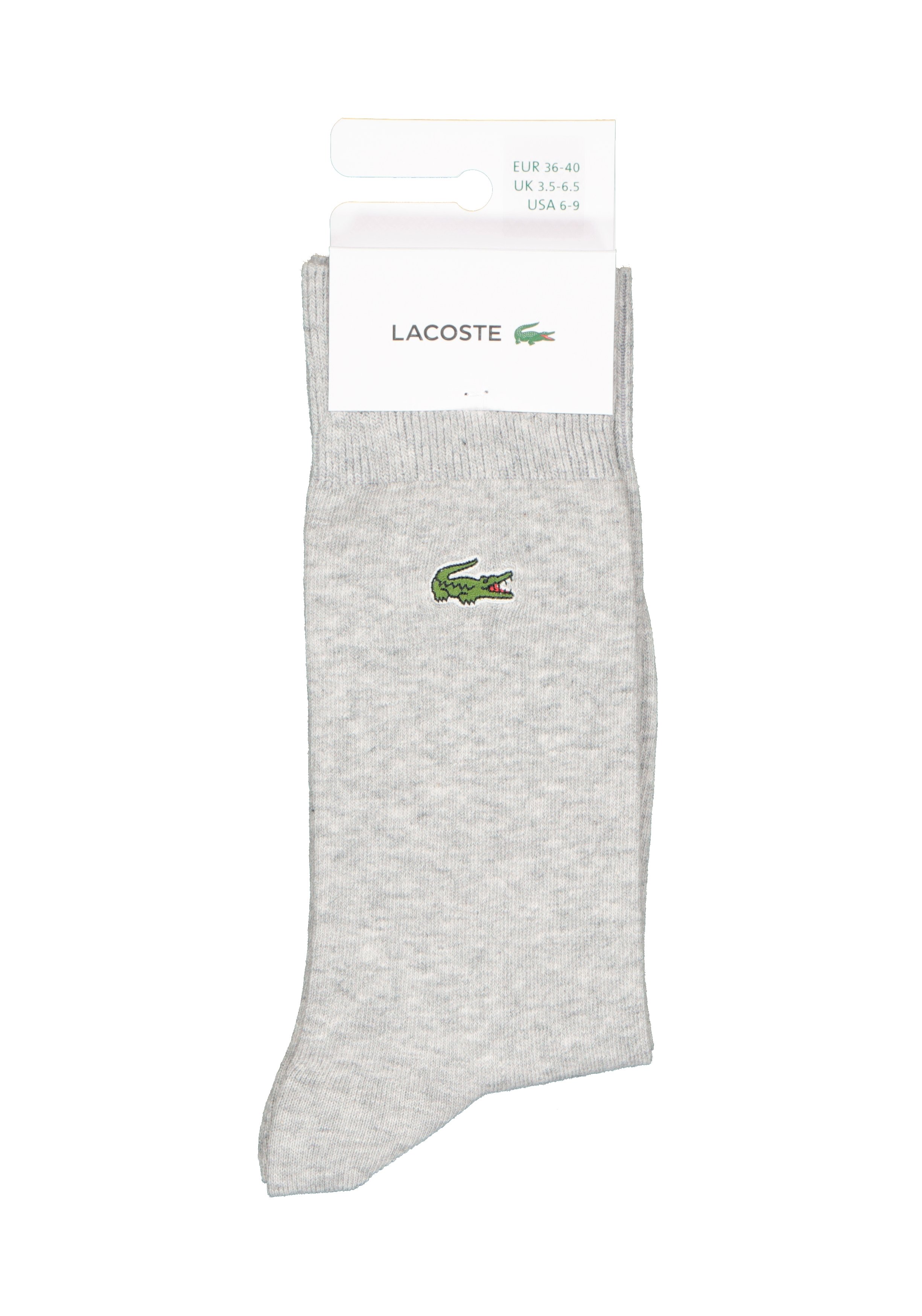 Lacoste sokken (1-pack), grijs melange