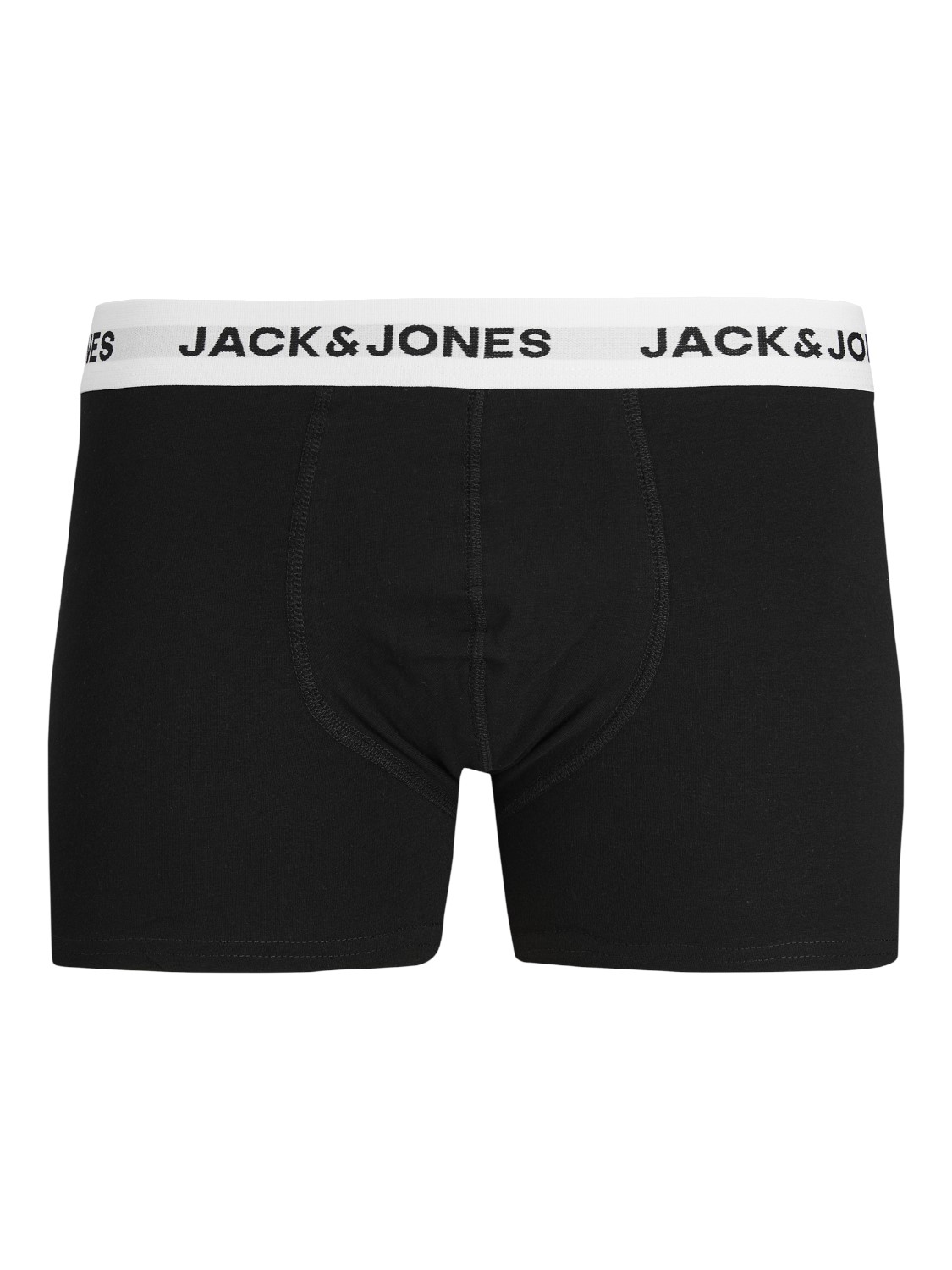 JACK & JONES Jacbasic trunks (5-pack), heren boxers normale lengte, groen, blauw, grijs en zwart