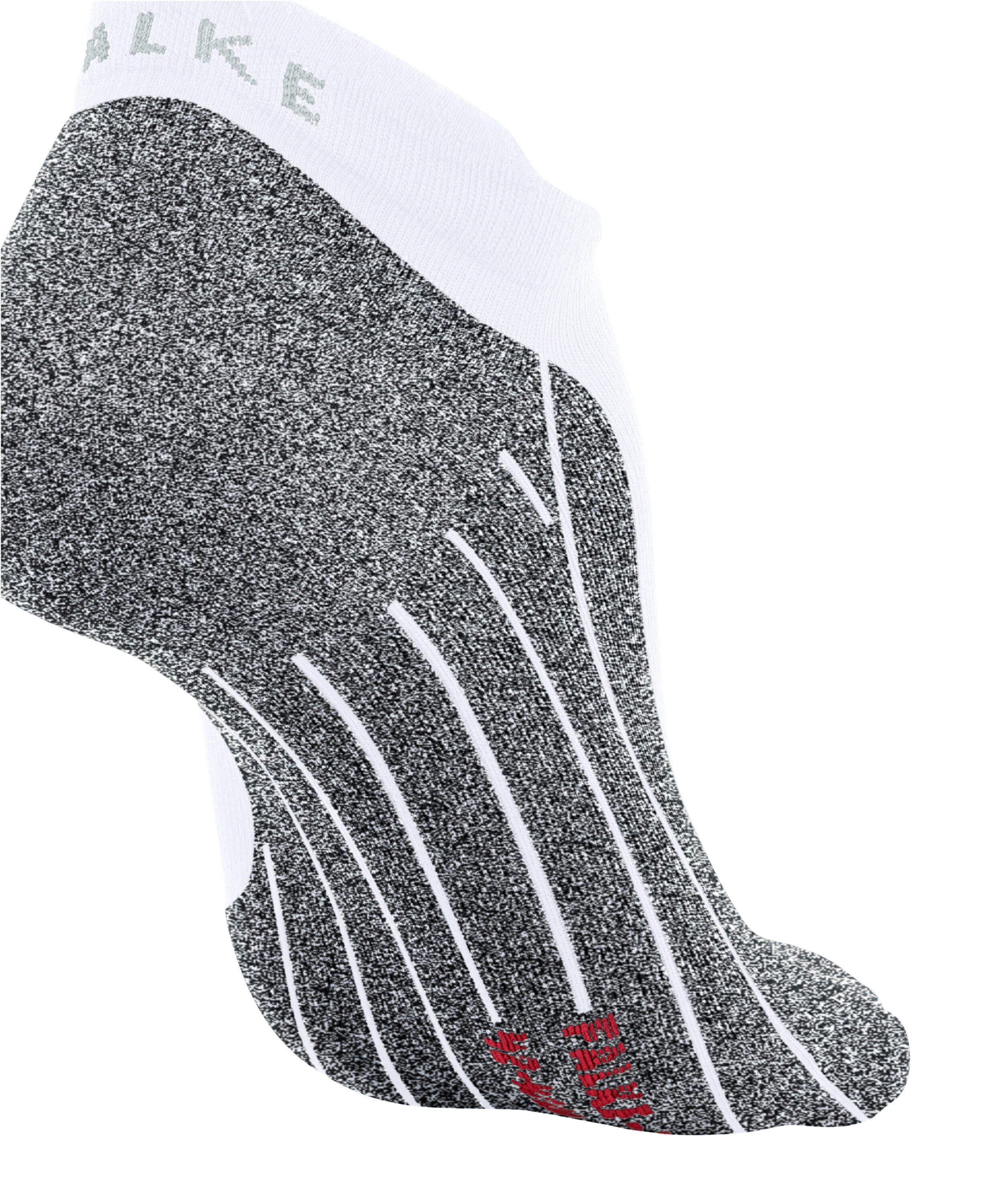 FALKE RU4 Light Performance Invisible heren running kousenvoetjes, wit (white-mix)